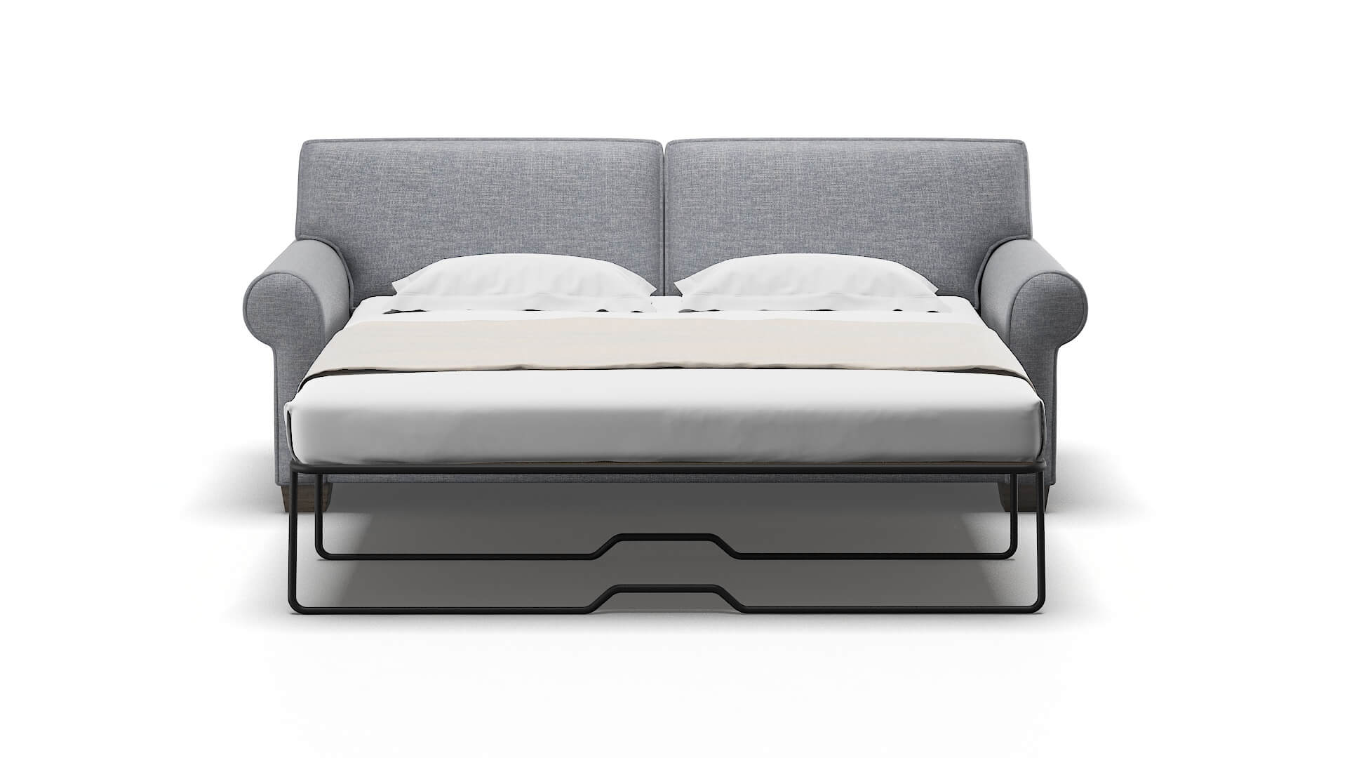 Isabel Lana Ash Sofa Sleeper Espresso legs 1