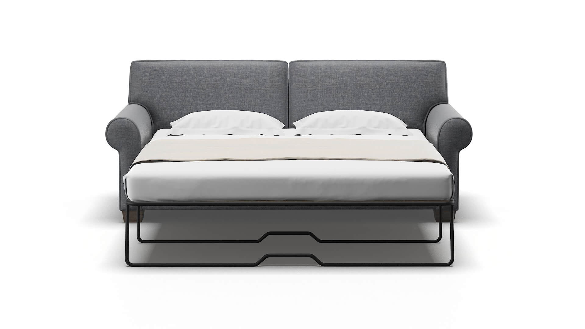 Isabel Lana Onyx Sofa Sleeper Espresso legs 1