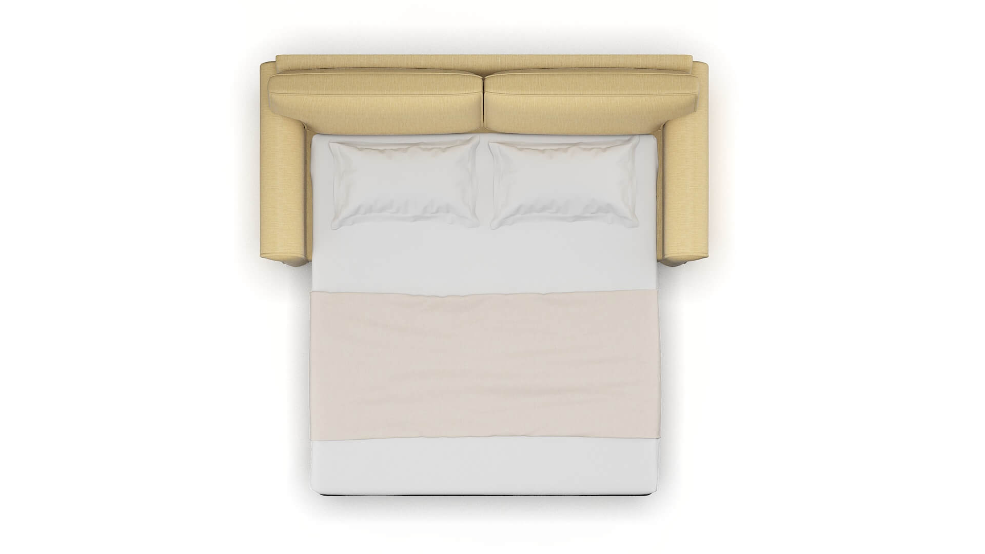 Isabel Malibu Maize Sofa Sleeper Espresso legs 3