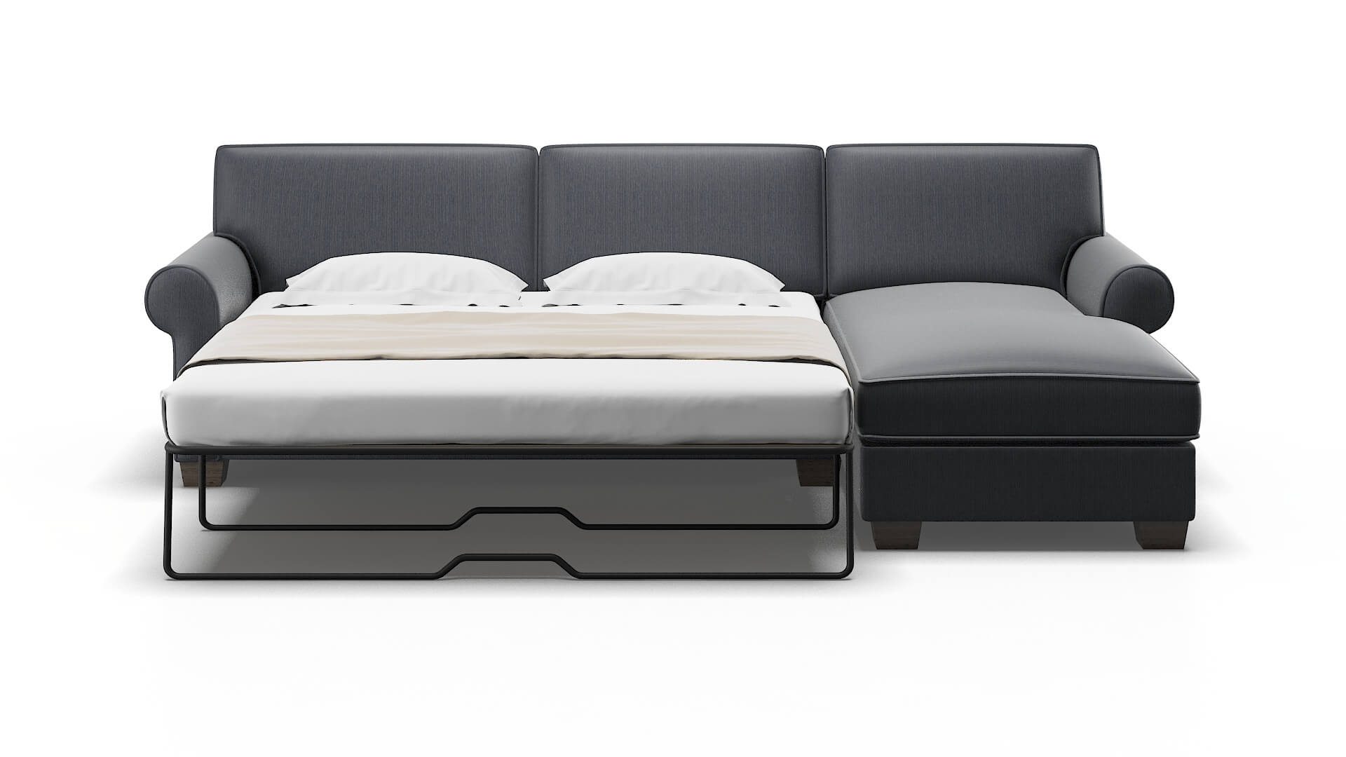 Isabel Malibu Sea Panel Sleeper Espresso legs 1