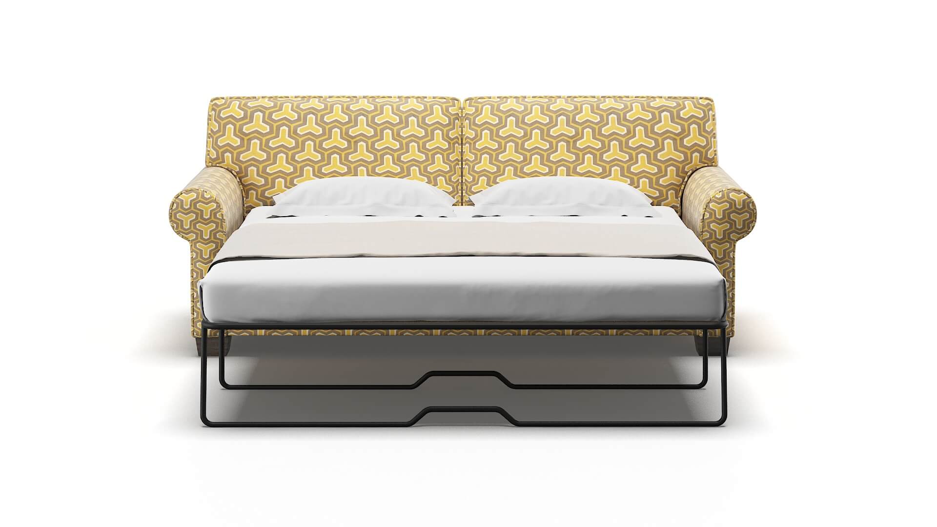 Isabel Merci Dijon Sofa Sleeper Espresso legs 1