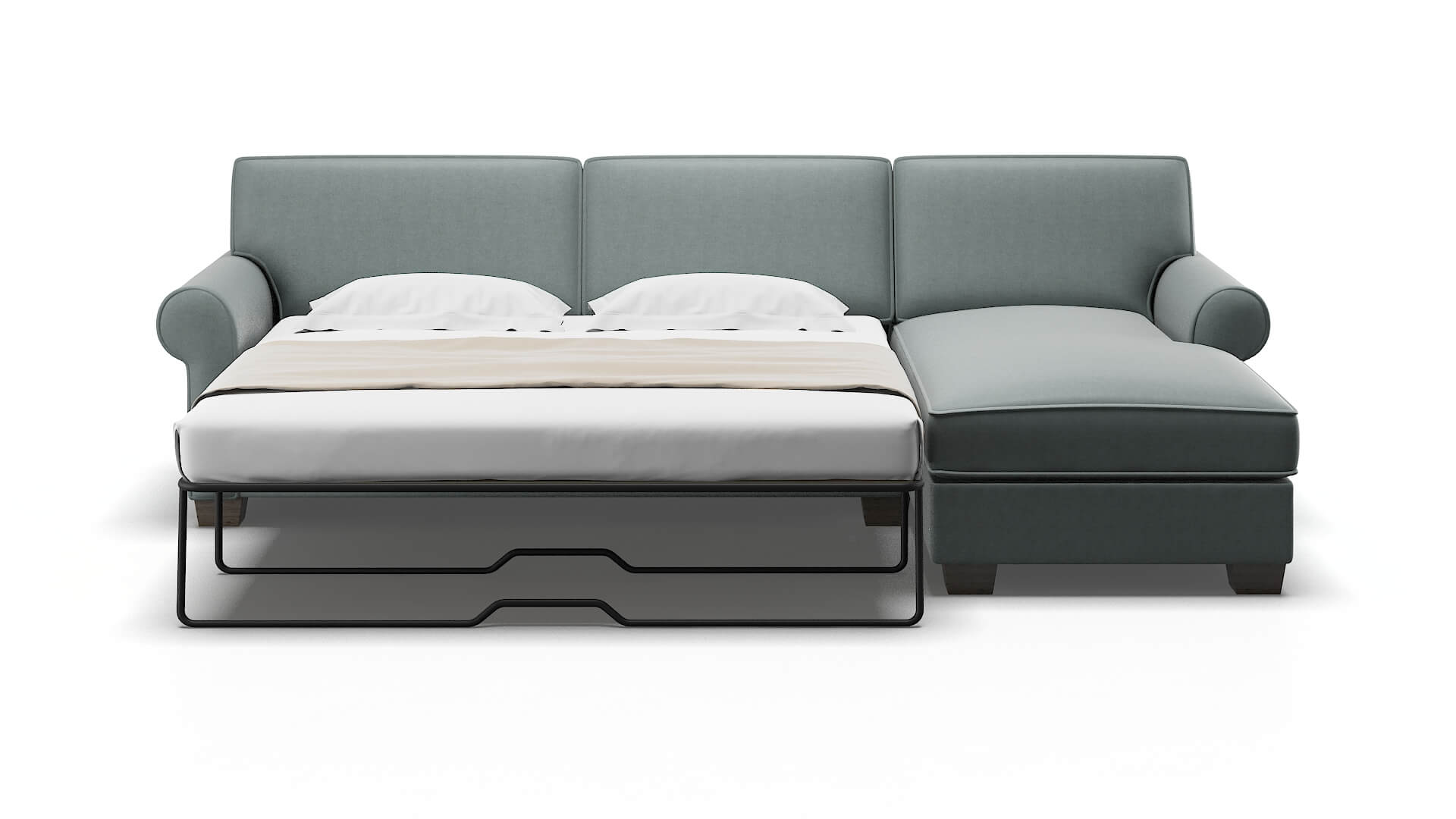 Isabel Oakley Baltic Panel Sleeper Espresso legs 1