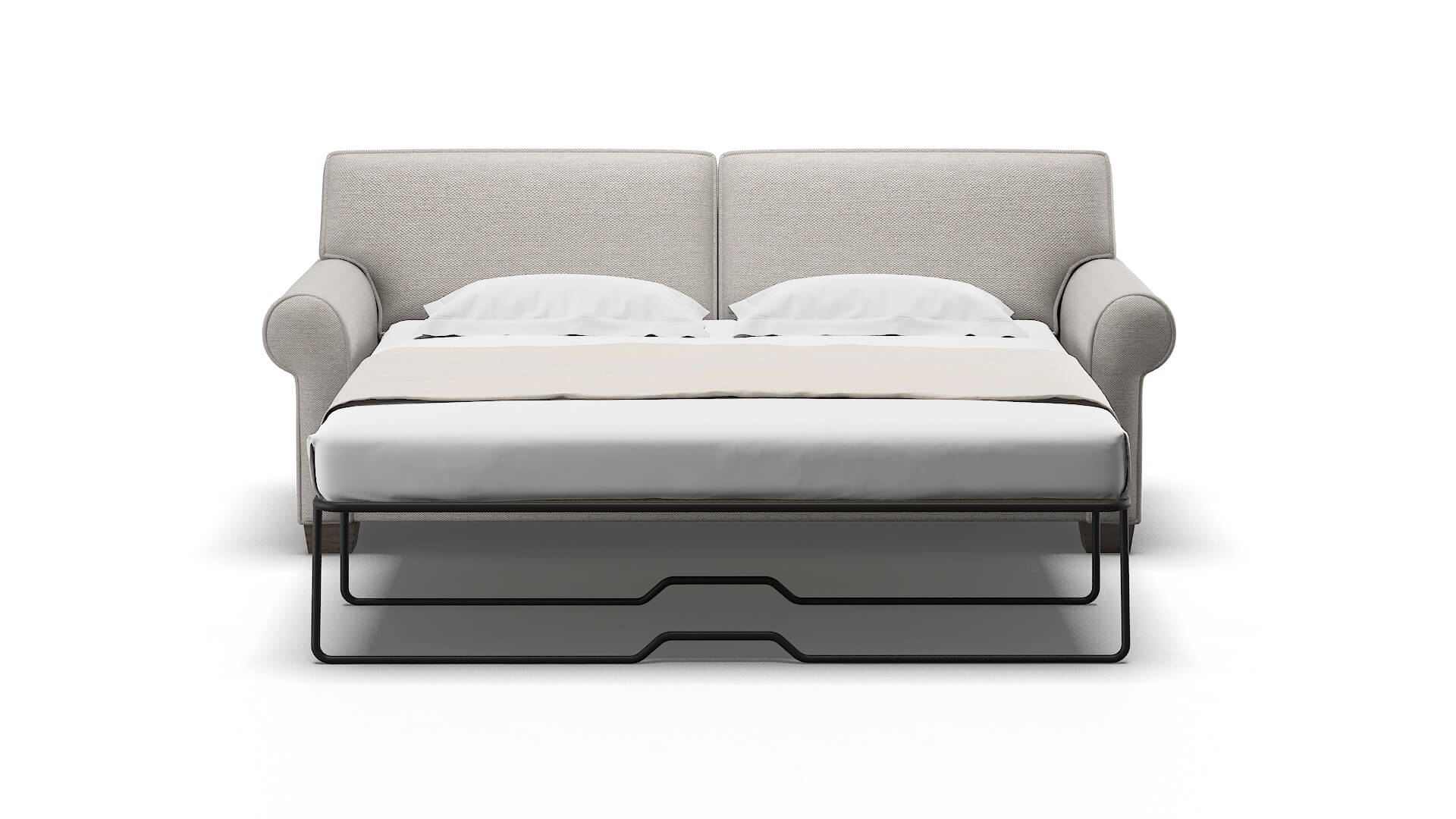 Isabel Phoenix Sterling Sofa Sleeper Espresso legs 1