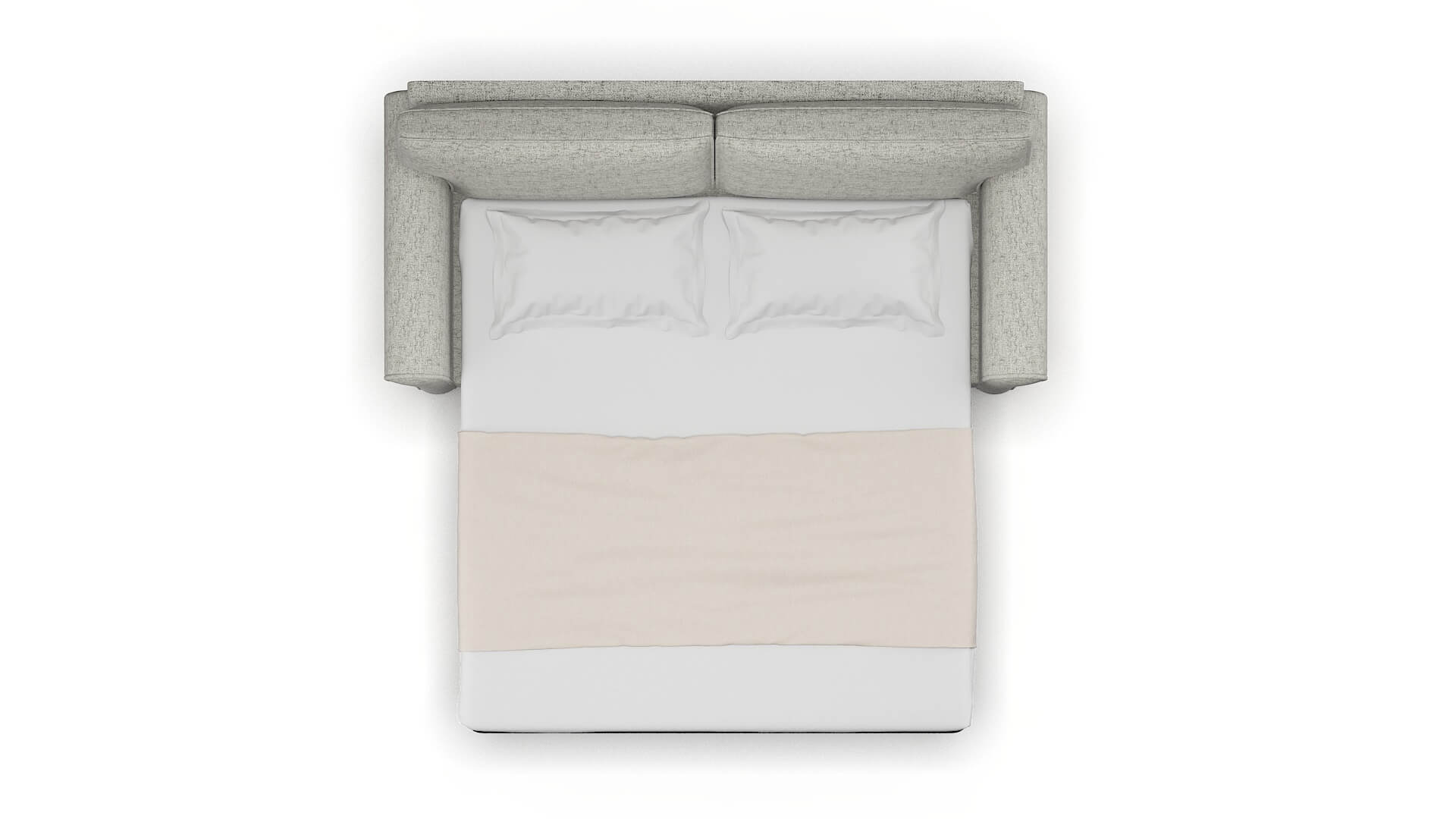 Isabel Prime Gravel Sofa Sleeper Espresso legs 3