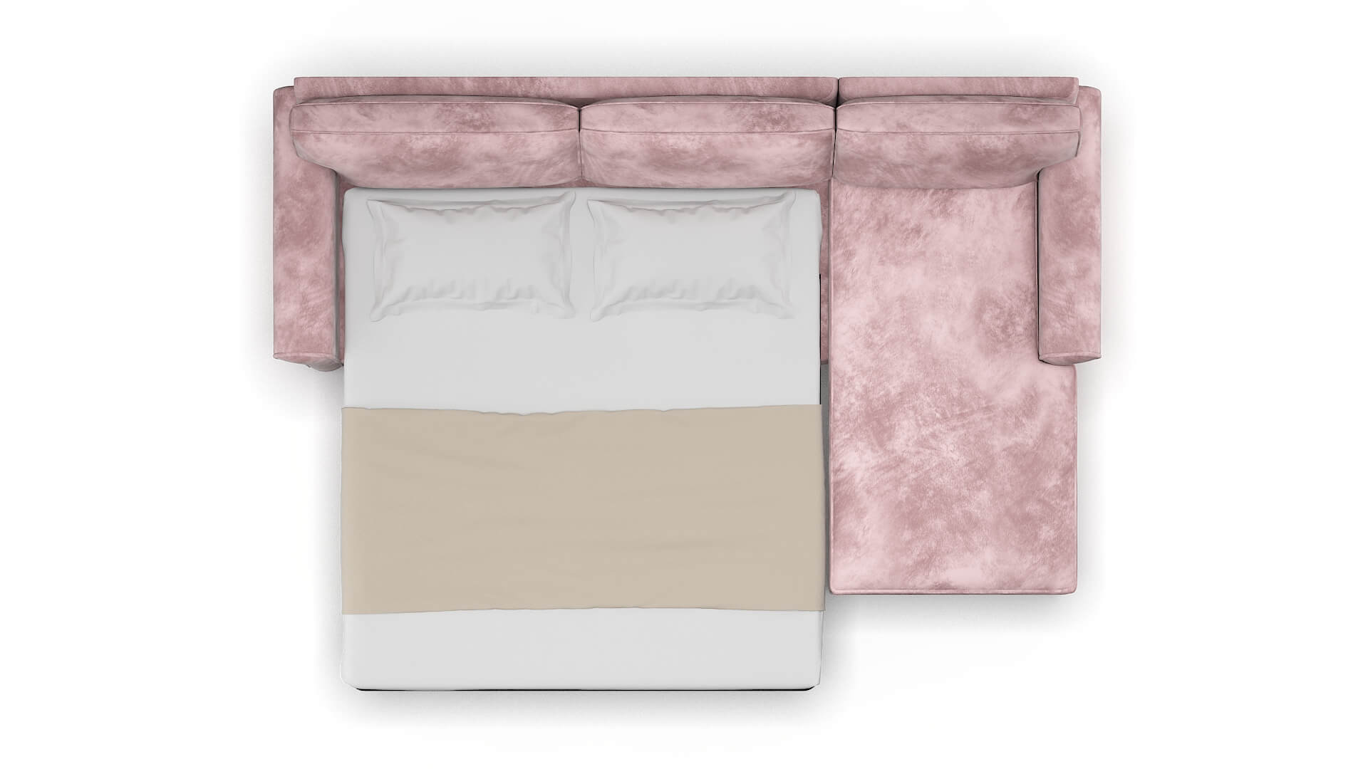 Isabel Quartz 705 Panel Sleeper Espresso legs 3