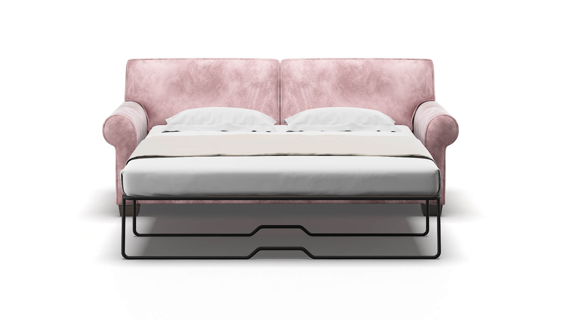 Isabel Quartz 705 Sofa Sleeper Espresso legs 1