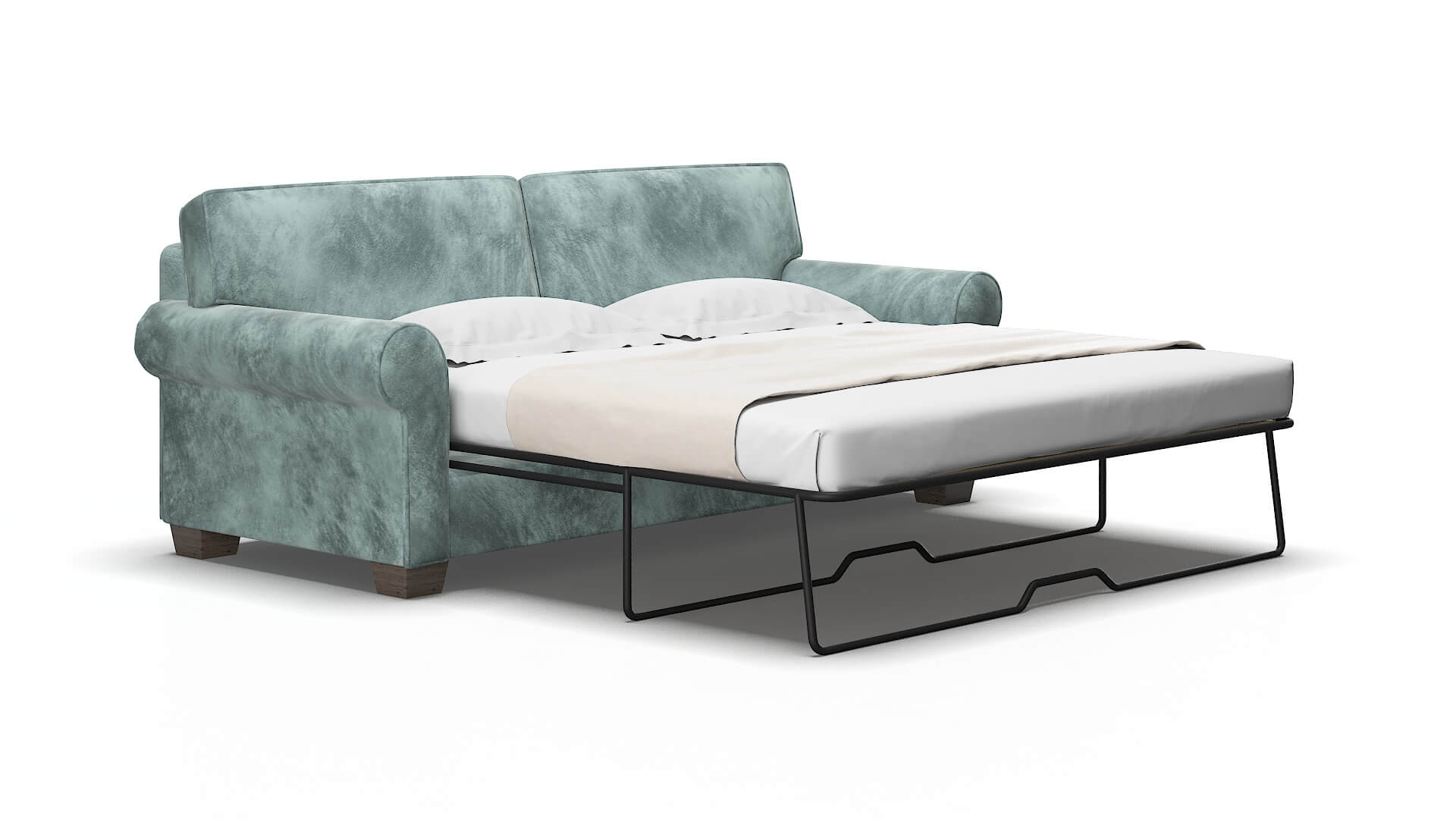 Isabel Royale cloud Sofa sleeper Espresso Legs  2
