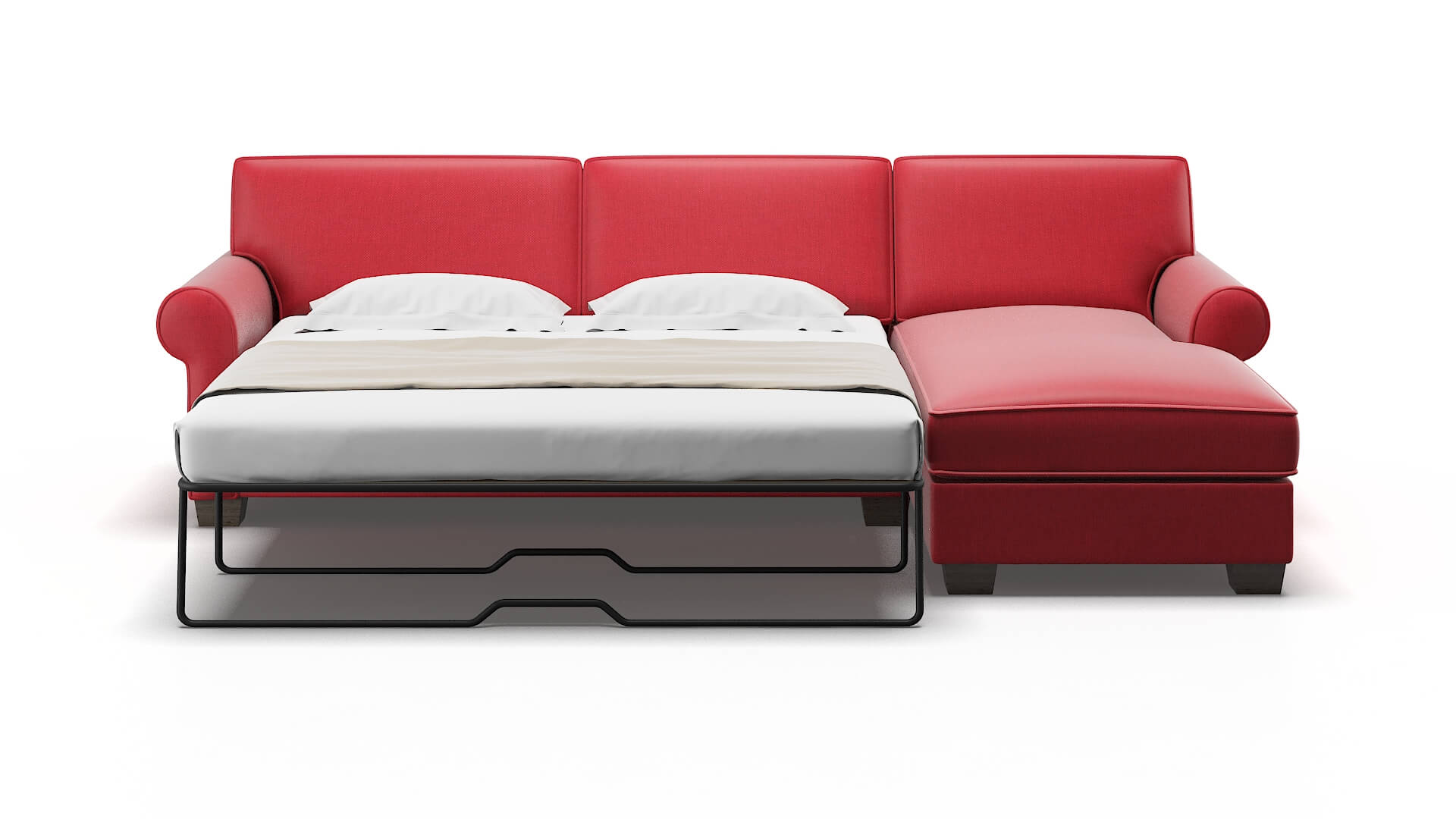 Isabel Sorrento Berry Panel Sleeper Espresso legs 1