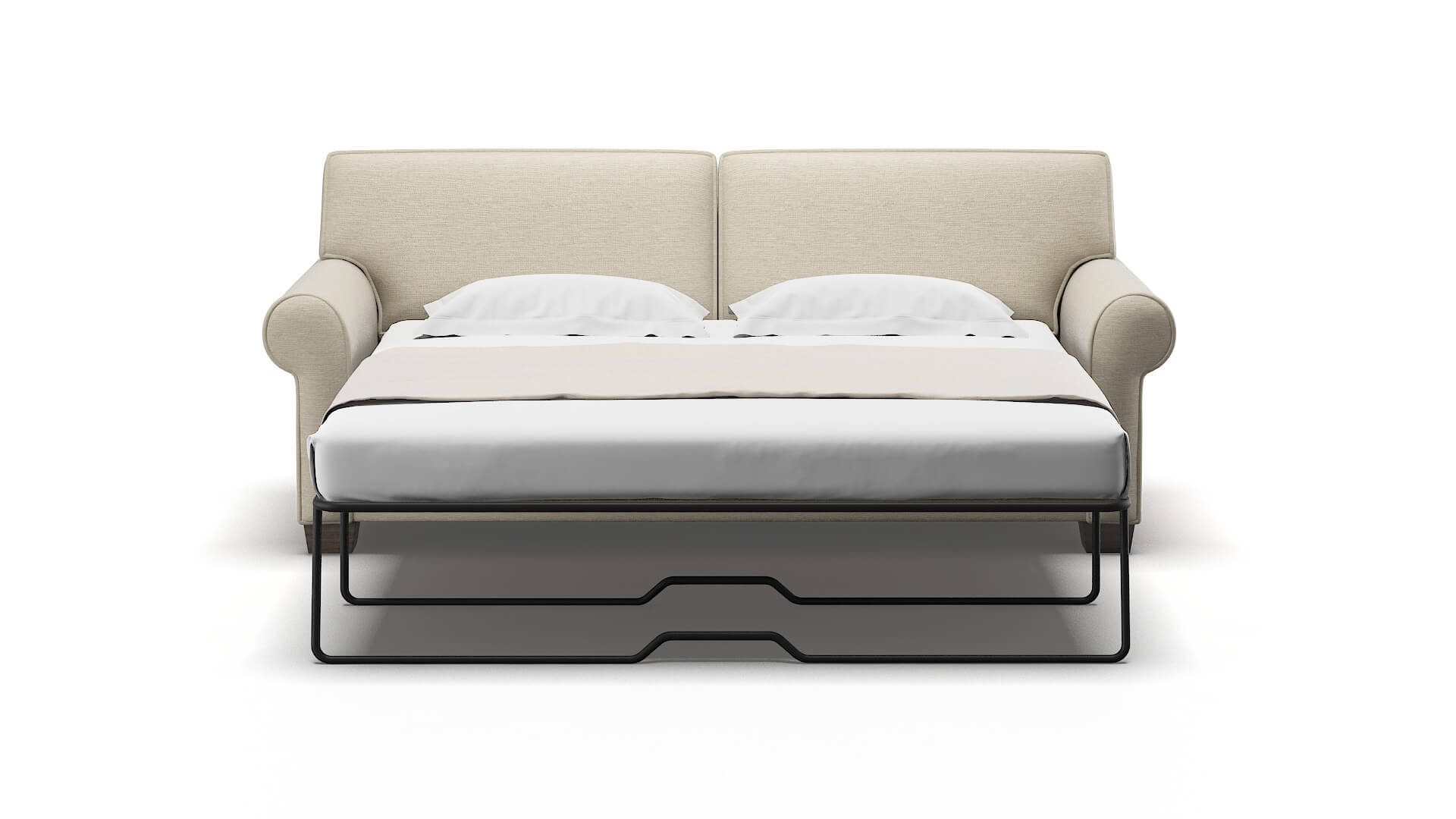 Isabel Sosoftness 72 Sofa Sleeper Espresso legs 1