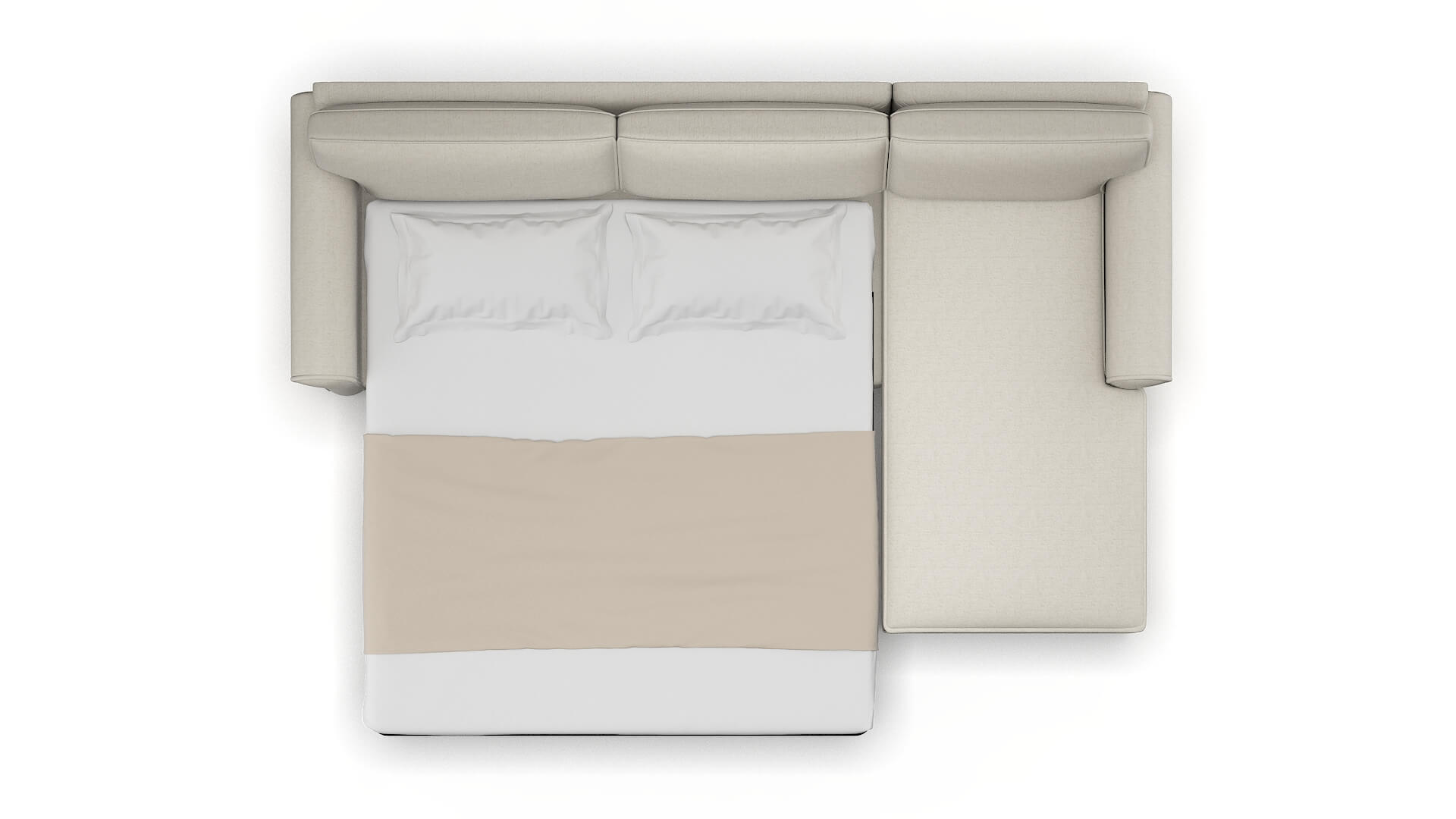 Isabel Terrain Natural Panel Sleeper Espresso legs 3