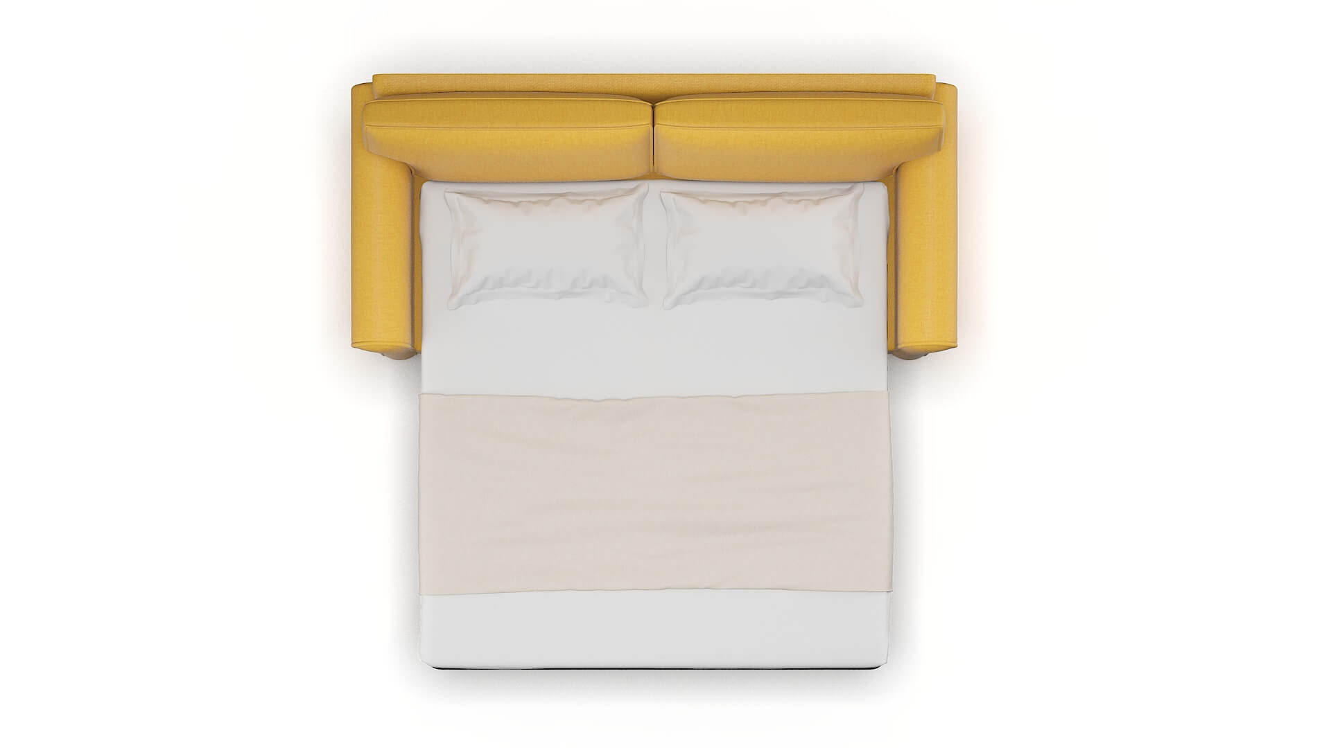 Isabel Tess Turmeric Sofa Sleeper Espresso legs 3