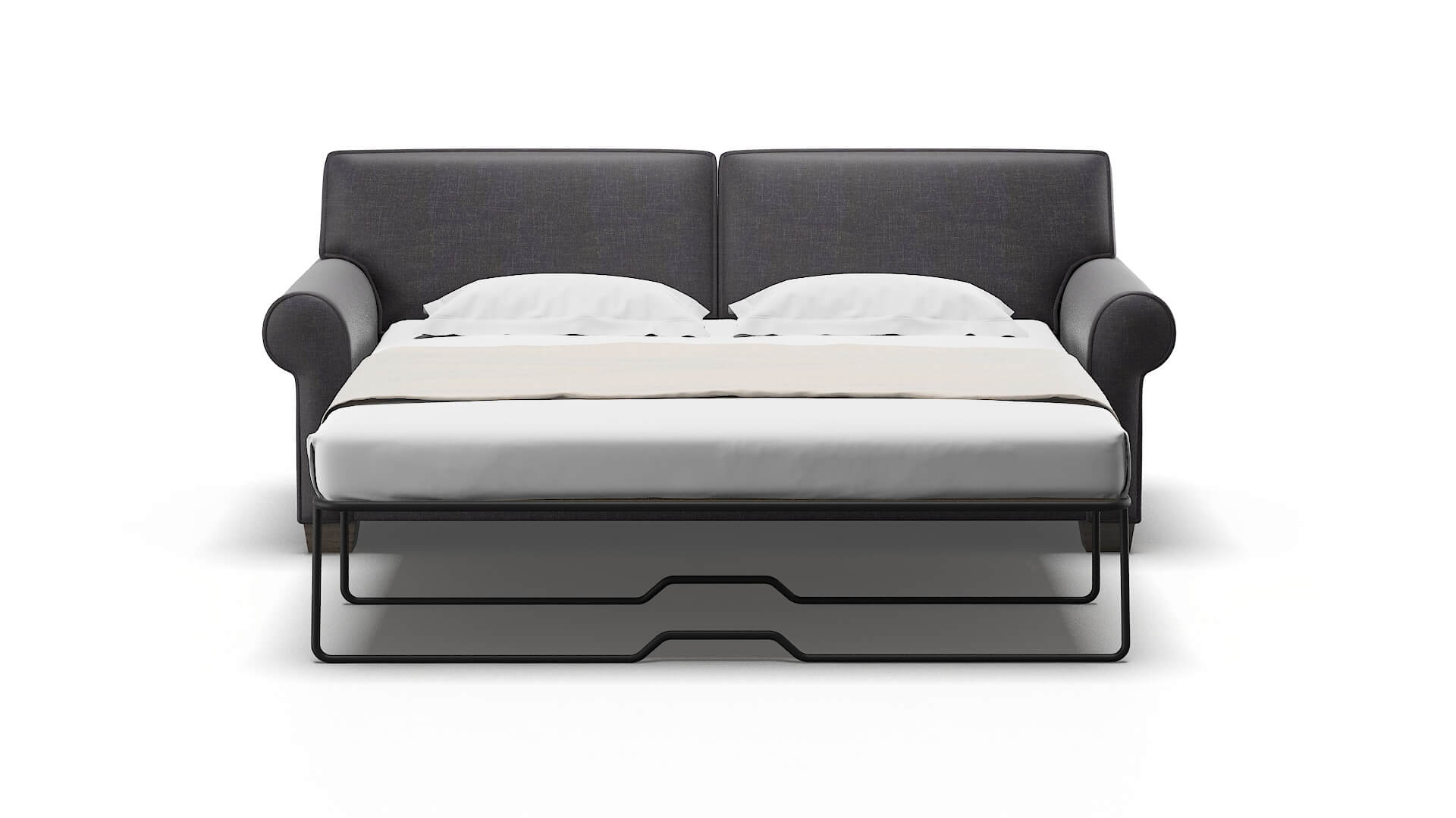 Isabel Venus Onyx Sofa Sleeper Espresso legs 1