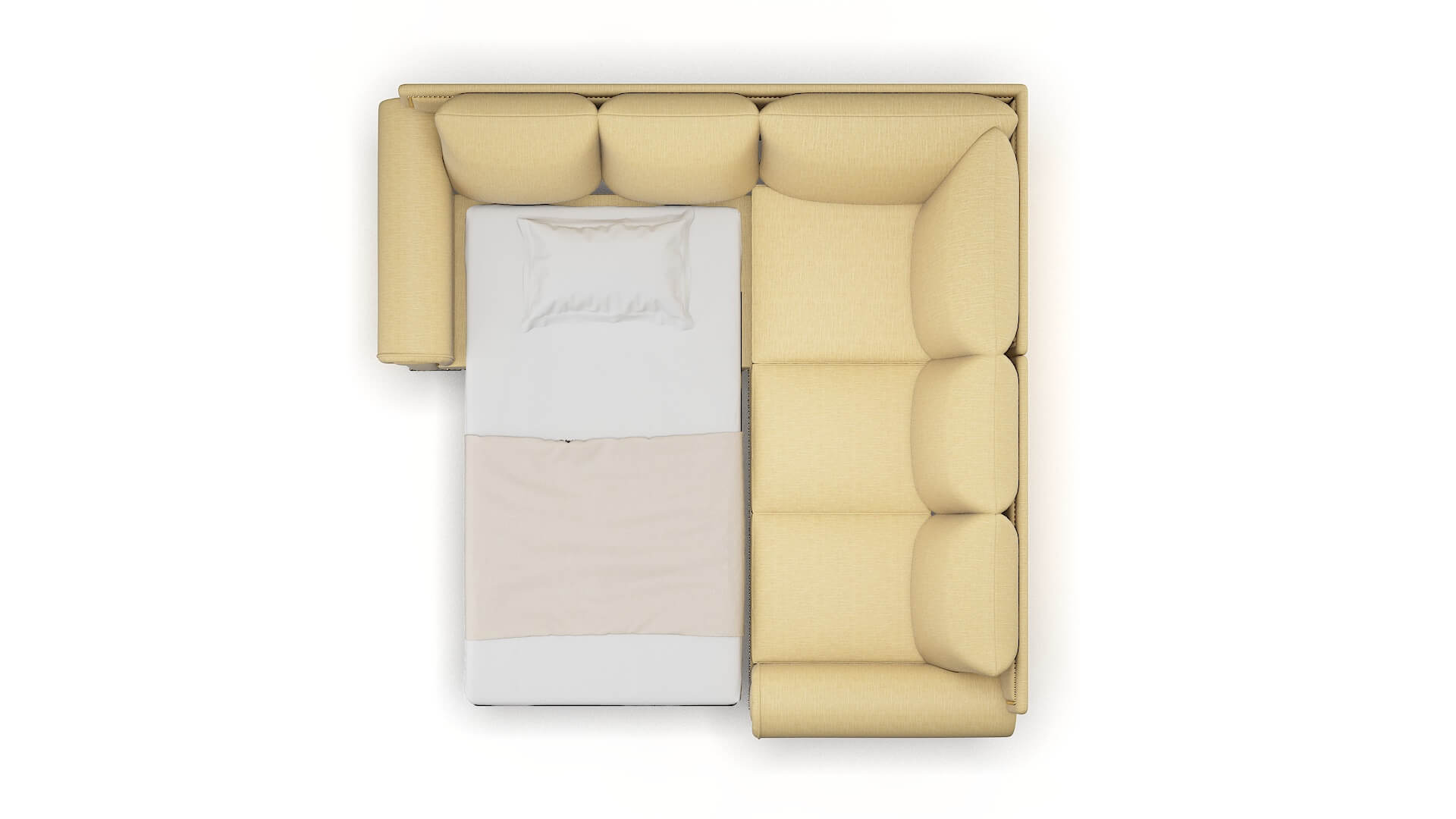 James Avalon_hp Ginger Sectional Sleeper Espresso legs 3