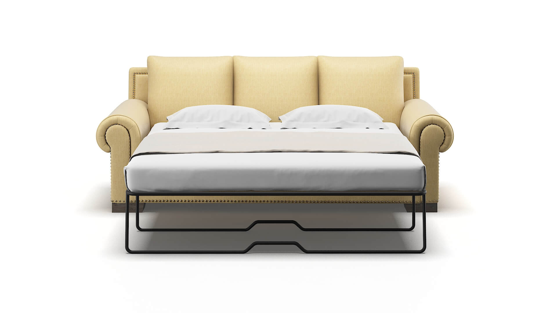 James Avalon_hp Ginger Sofa Sleeper Espresso legs 1