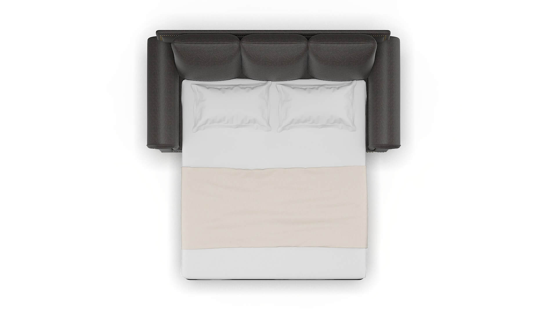 James Avenger Denim Sofa Sleeper Espresso legs 3