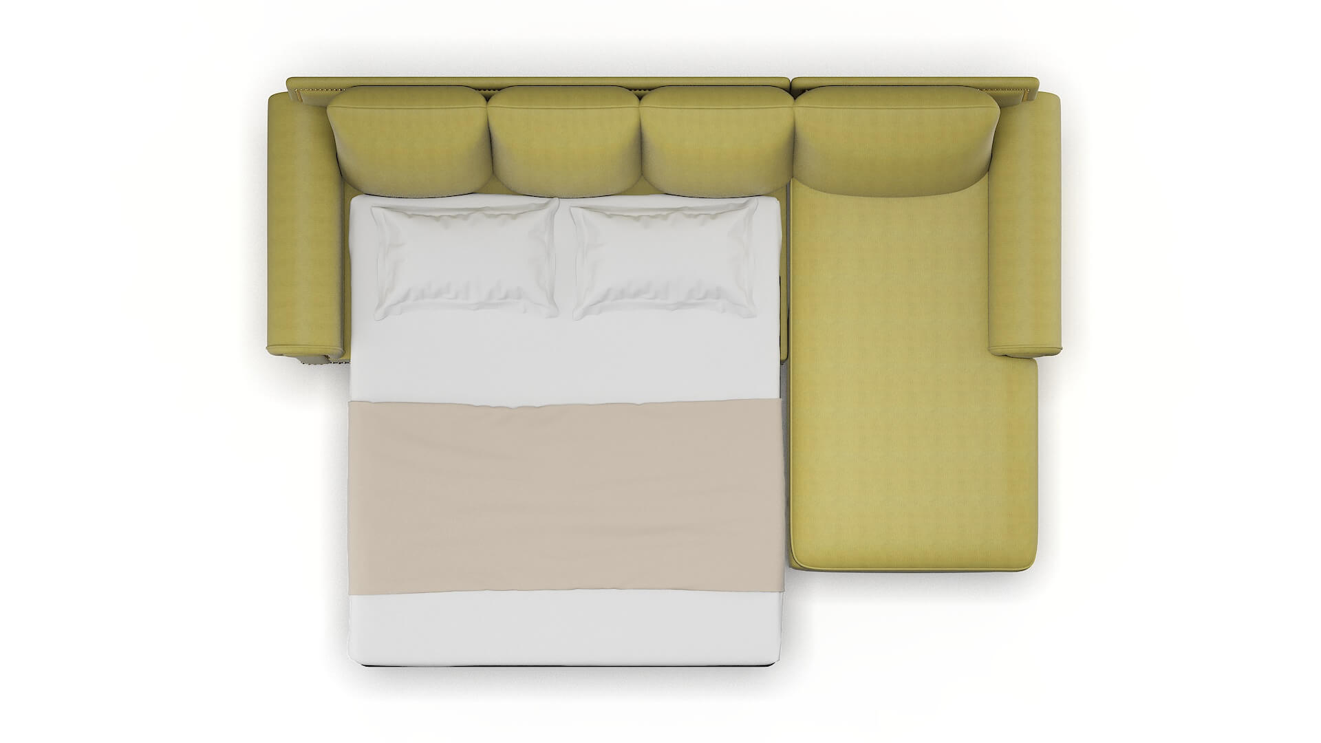 James Bella Apple Panel Sleeper Espresso legs 3