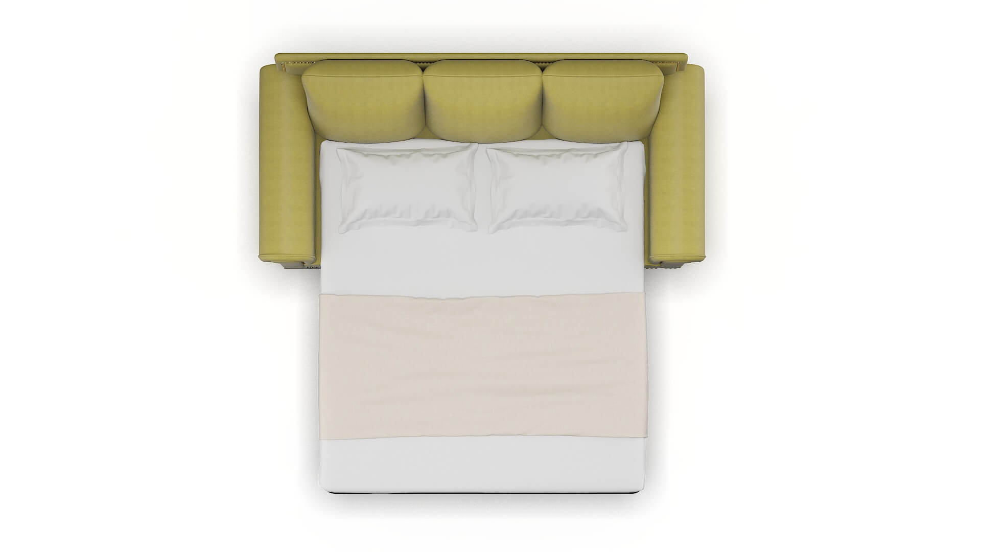 James Bella Apple Sofa Sleeper Espresso legs 3