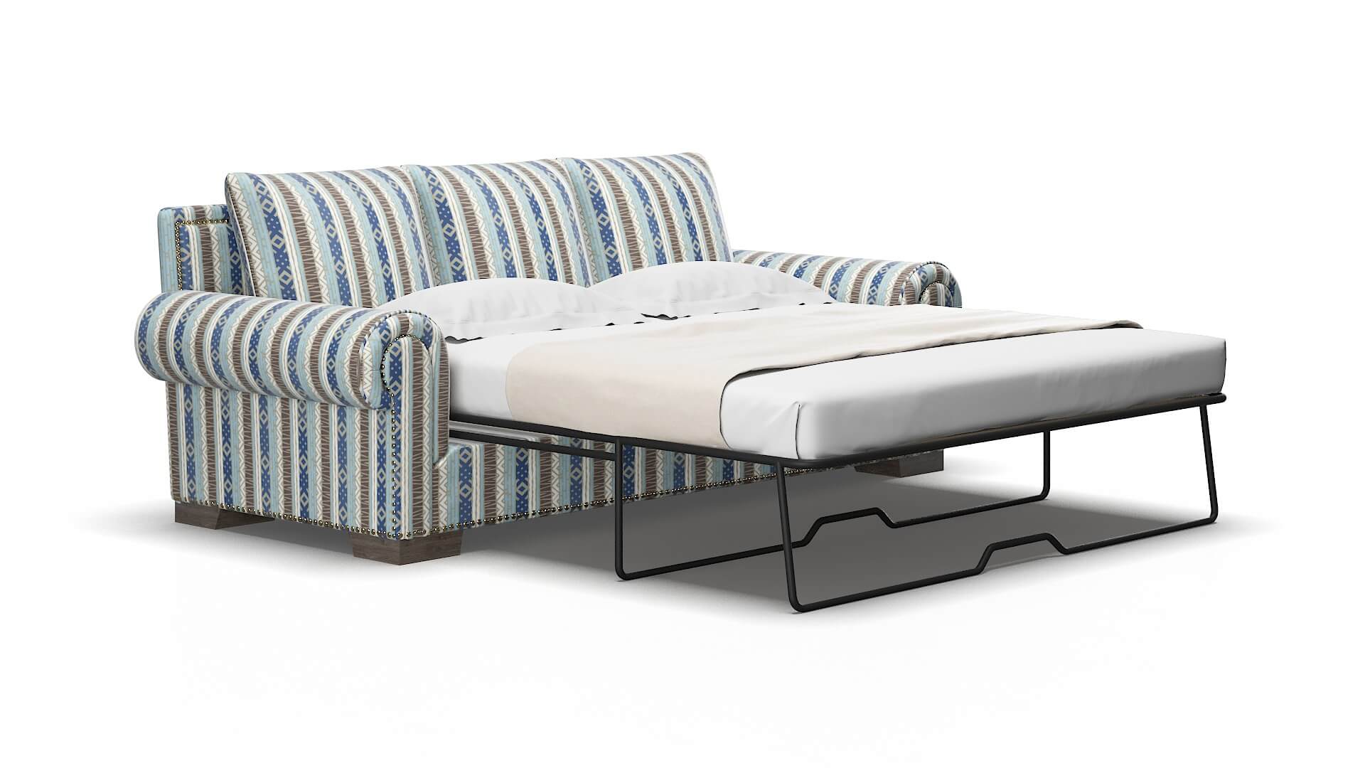 James Bodhi indigo Sofa sleeper Espresso Legs  2