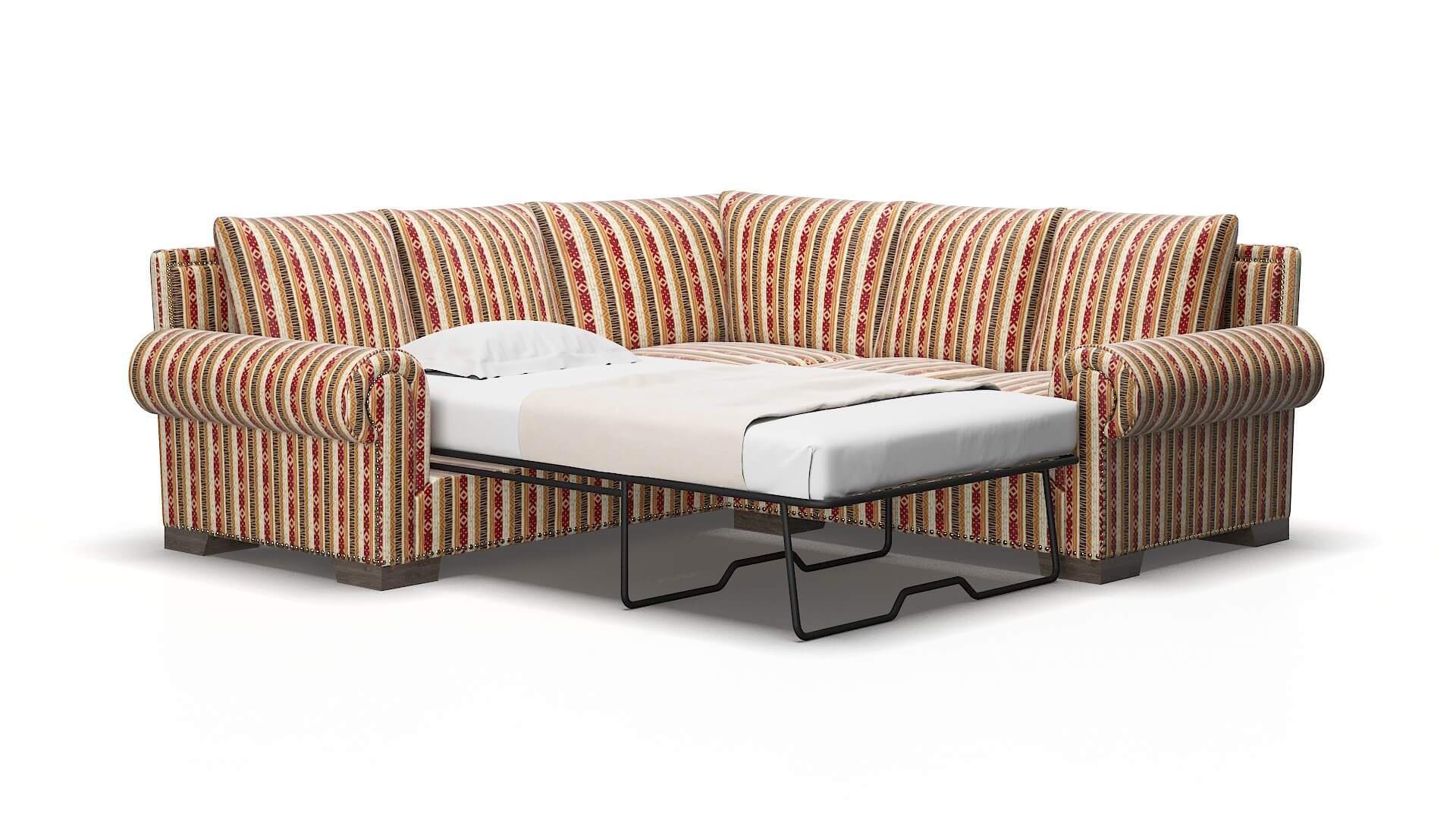 James Bodhi tango Sectional sleeper Espresso Legs  2