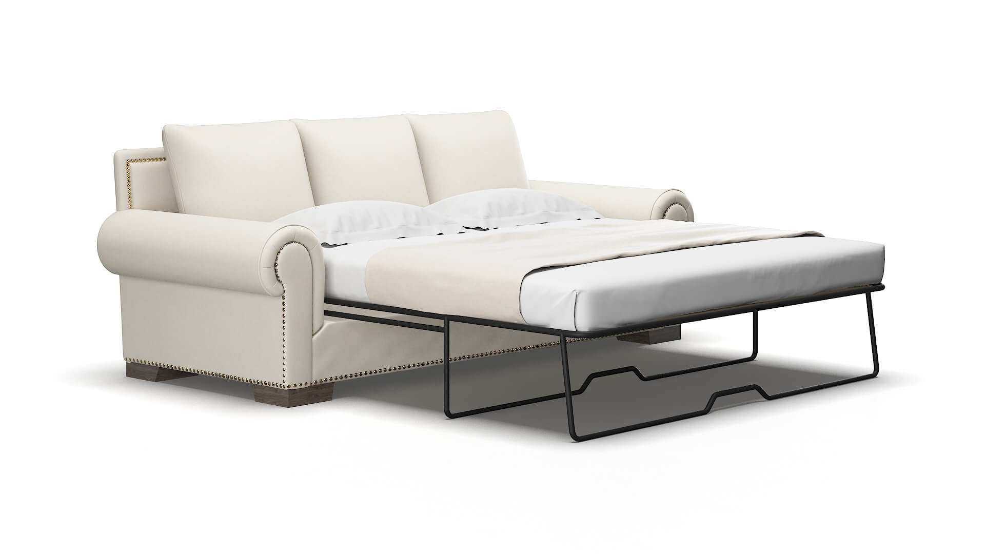 James Bungalow Ivory Sofa Sleeper 2