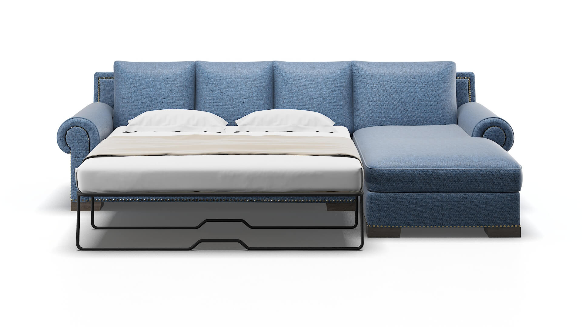 James Clyde Deep_ocean Panel Sleeper Espresso legs 1