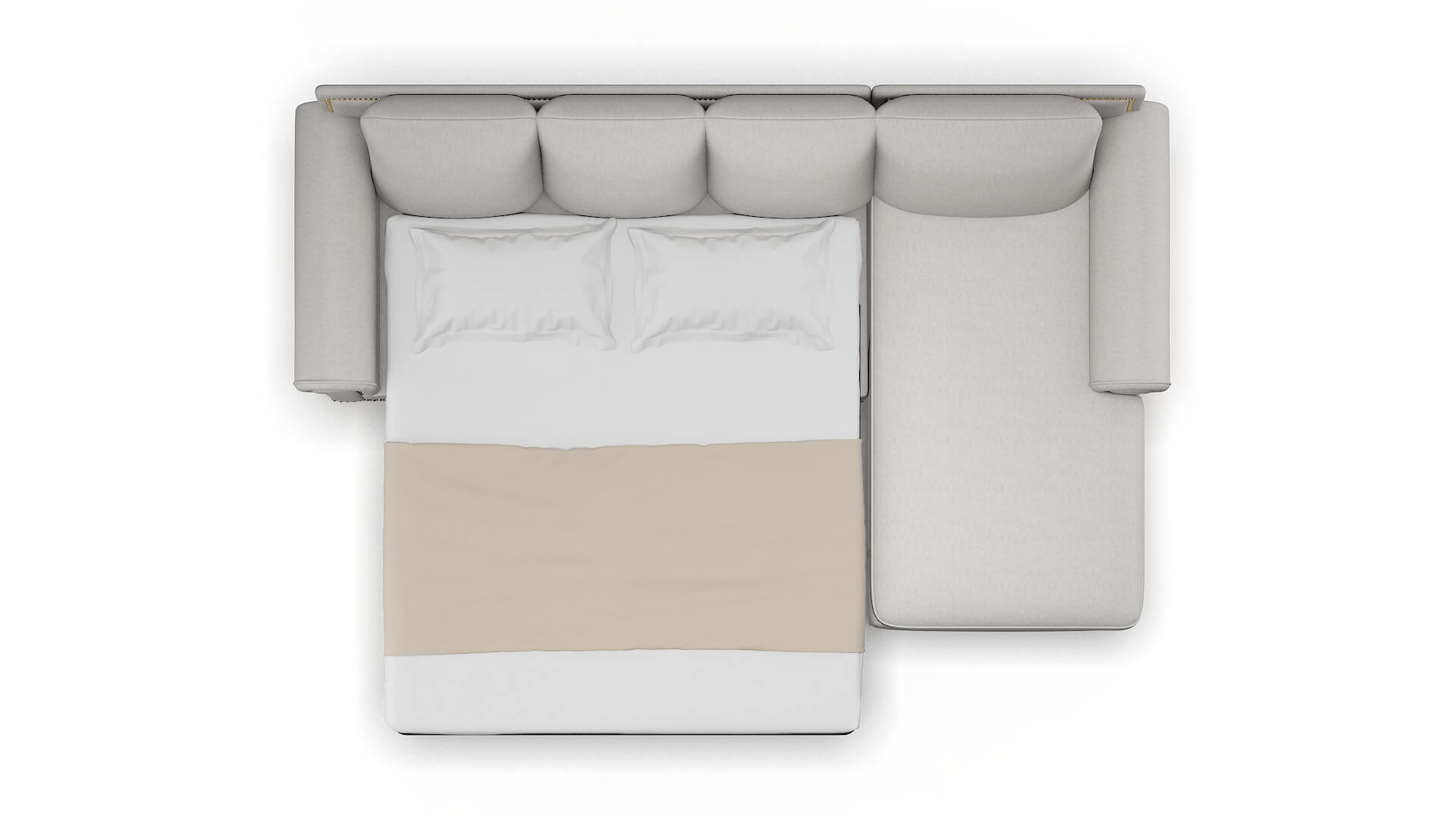 James Cosmo Silver Panel Sleeper Espresso legs 3