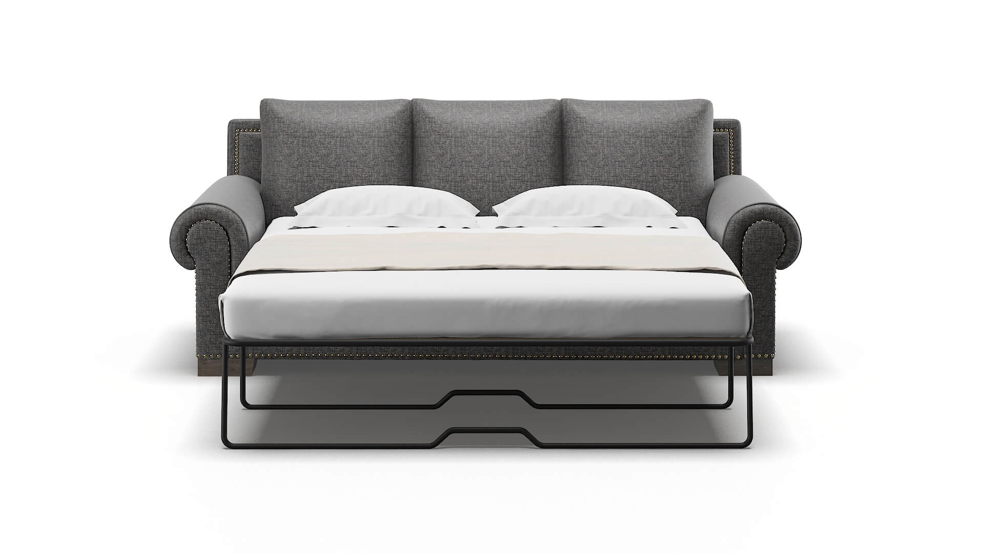 James Curious Eclipse Sofa Sleeper Espresso legs 1
