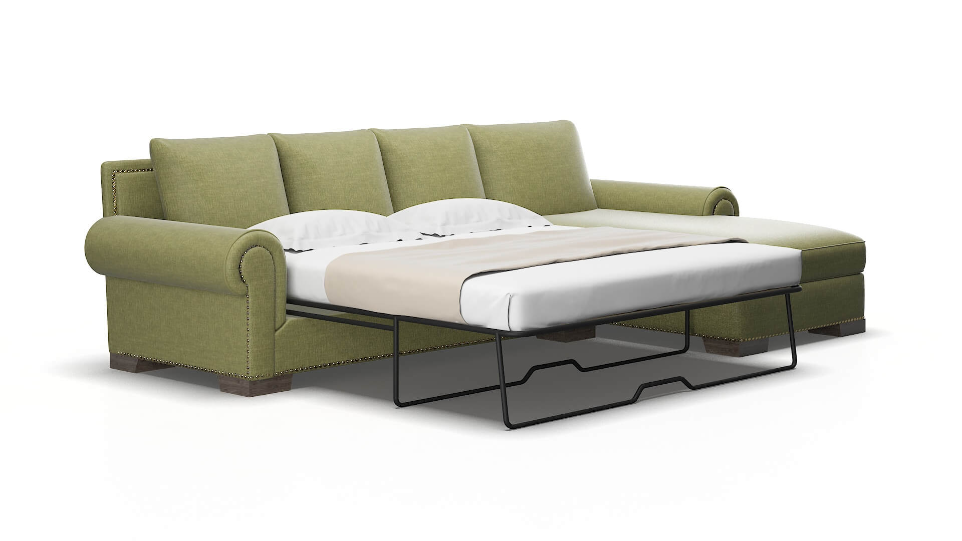 James Dream_d forest Panel sleeper Espresso Legs  2