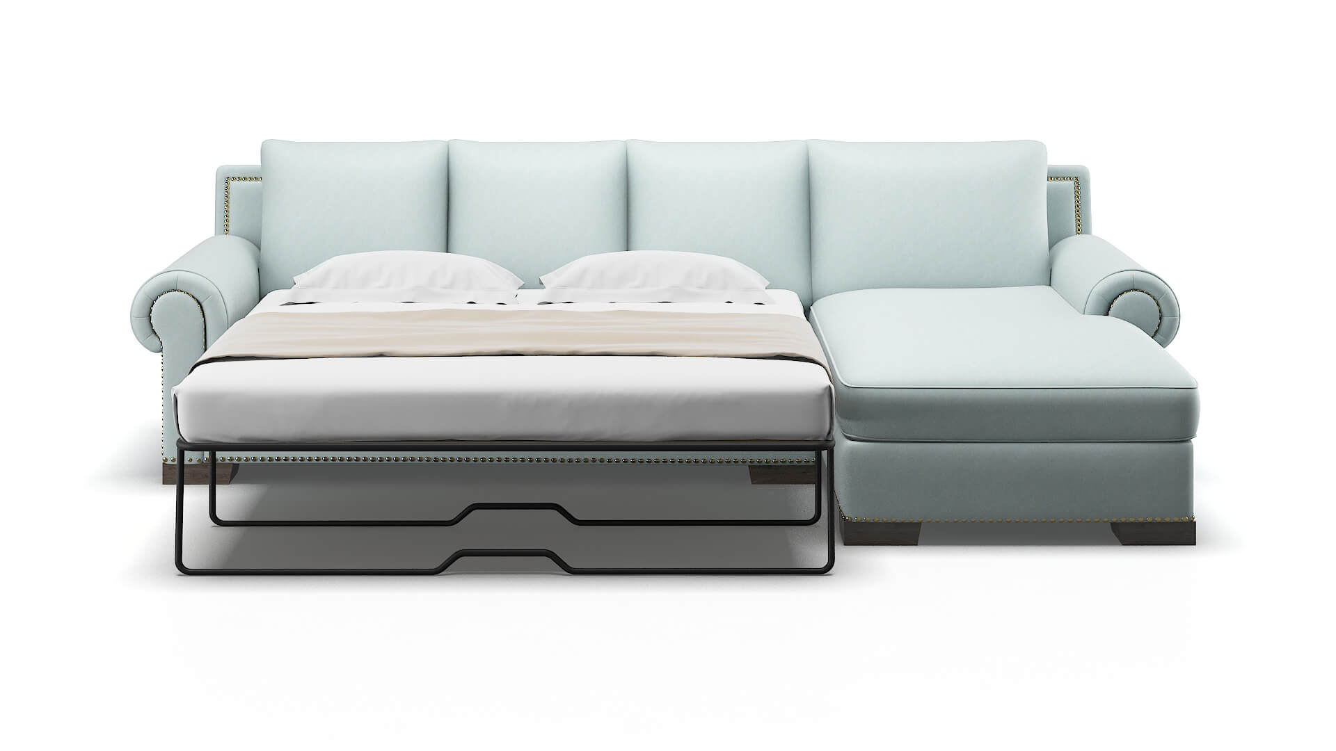 James Elliot Spa Panel Sleeper Espresso legs 1