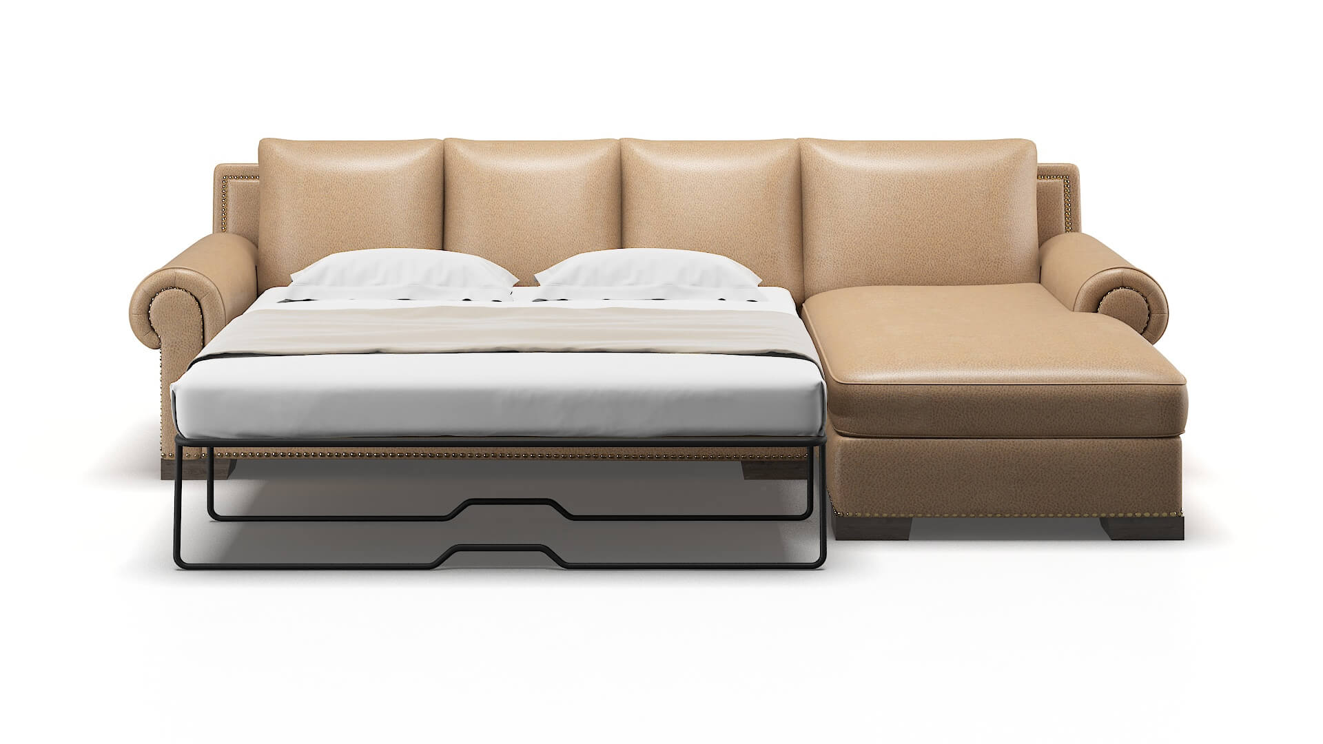 James Ford Dune Panel Sleeper Espresso legs 1