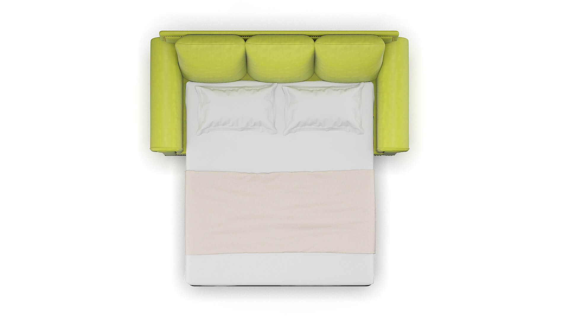 James Hathaway Apple Sofa Sleeper Espresso legs 3