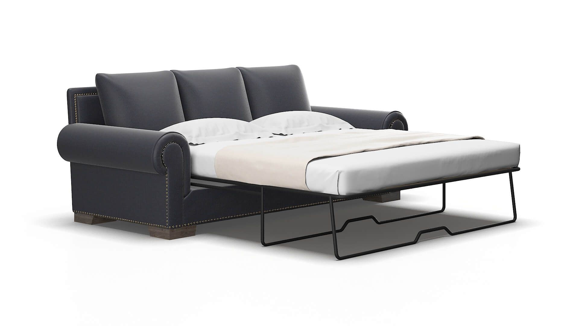 James Hepburn_hrp Deep_sea Sofa Sleeper Espresso legs 2