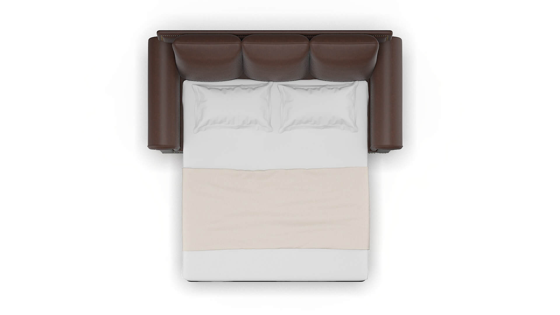 James Insight Cafe Sofa Sleeper Espresso legs 3