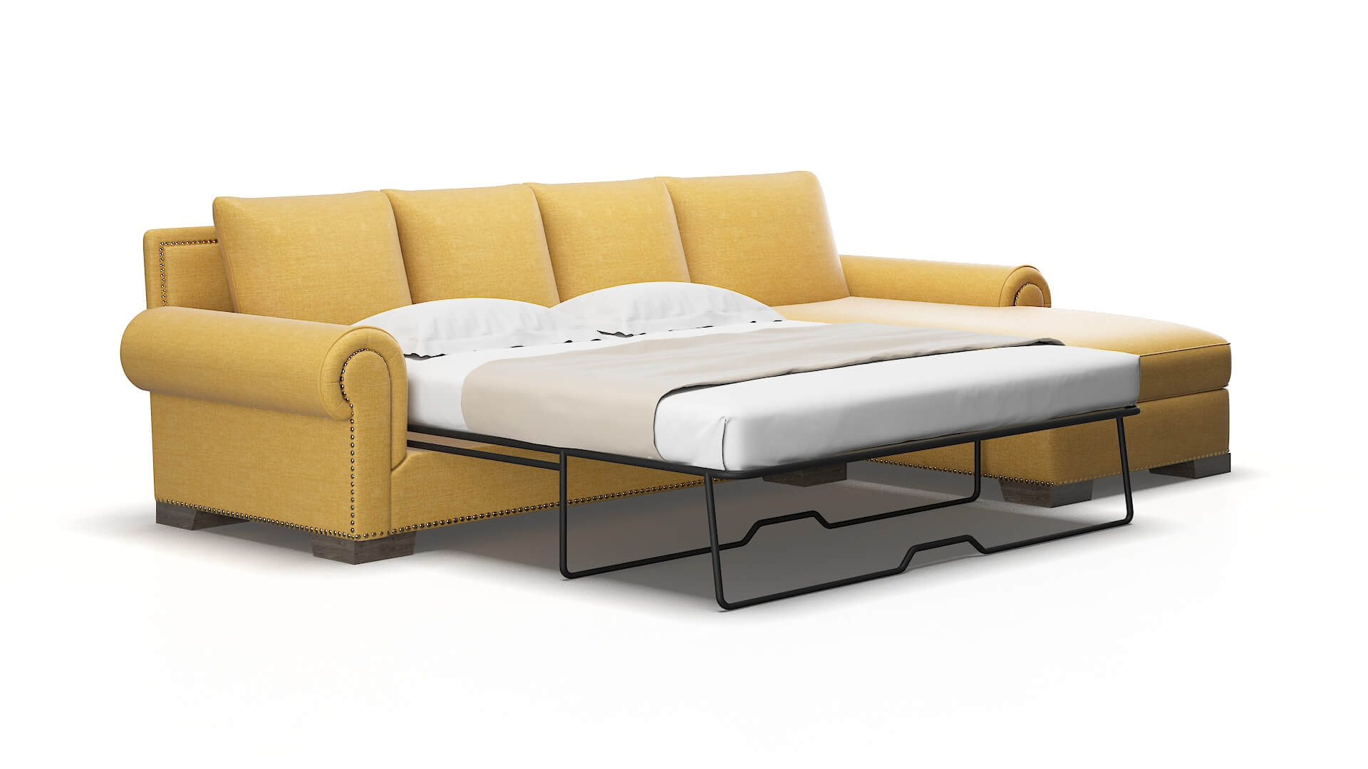 James Insight Citronella Panel Sleeper Espresso Legs 2