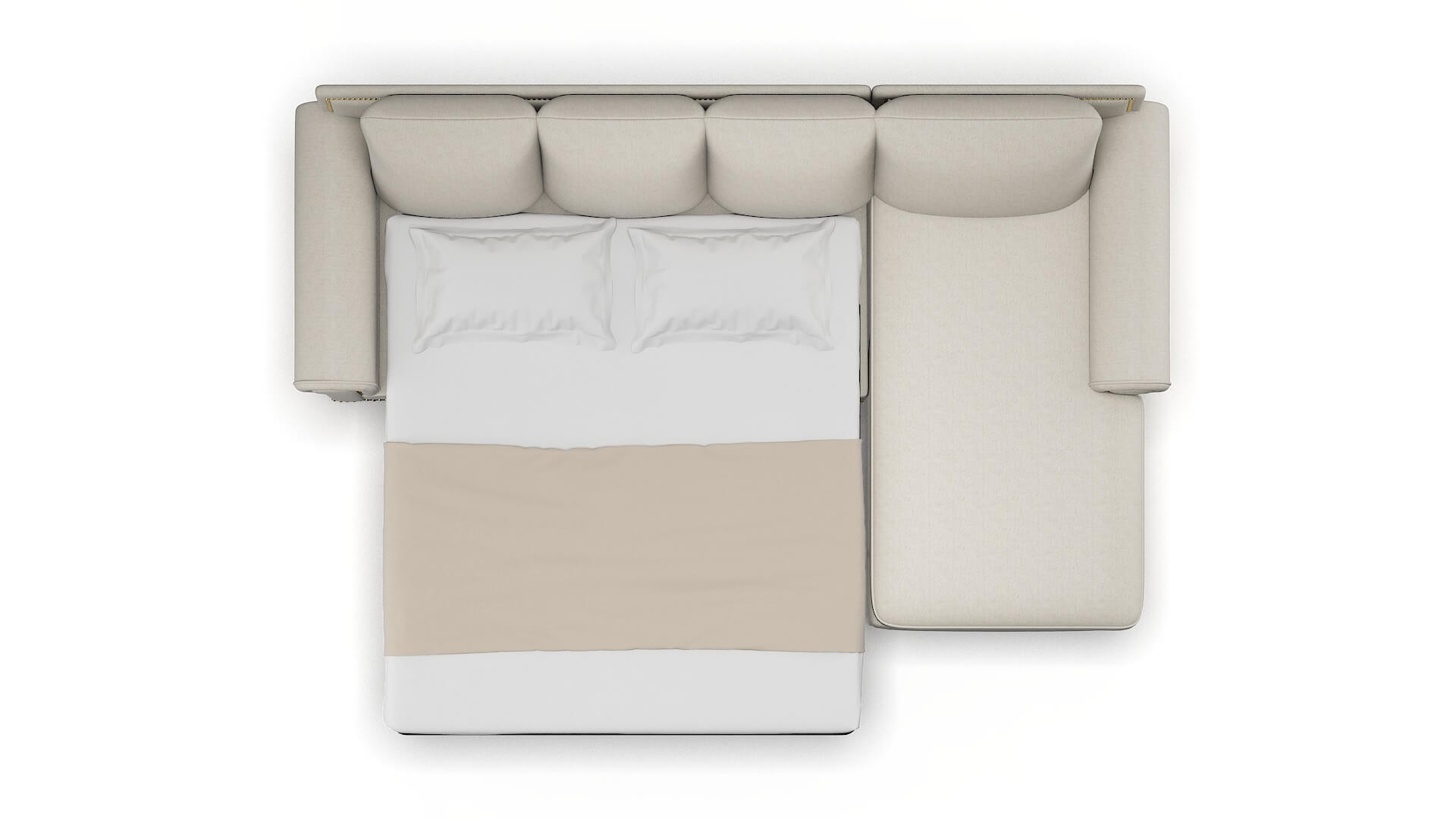 James Insight Dove Panel Sleeper Espresso legs 3