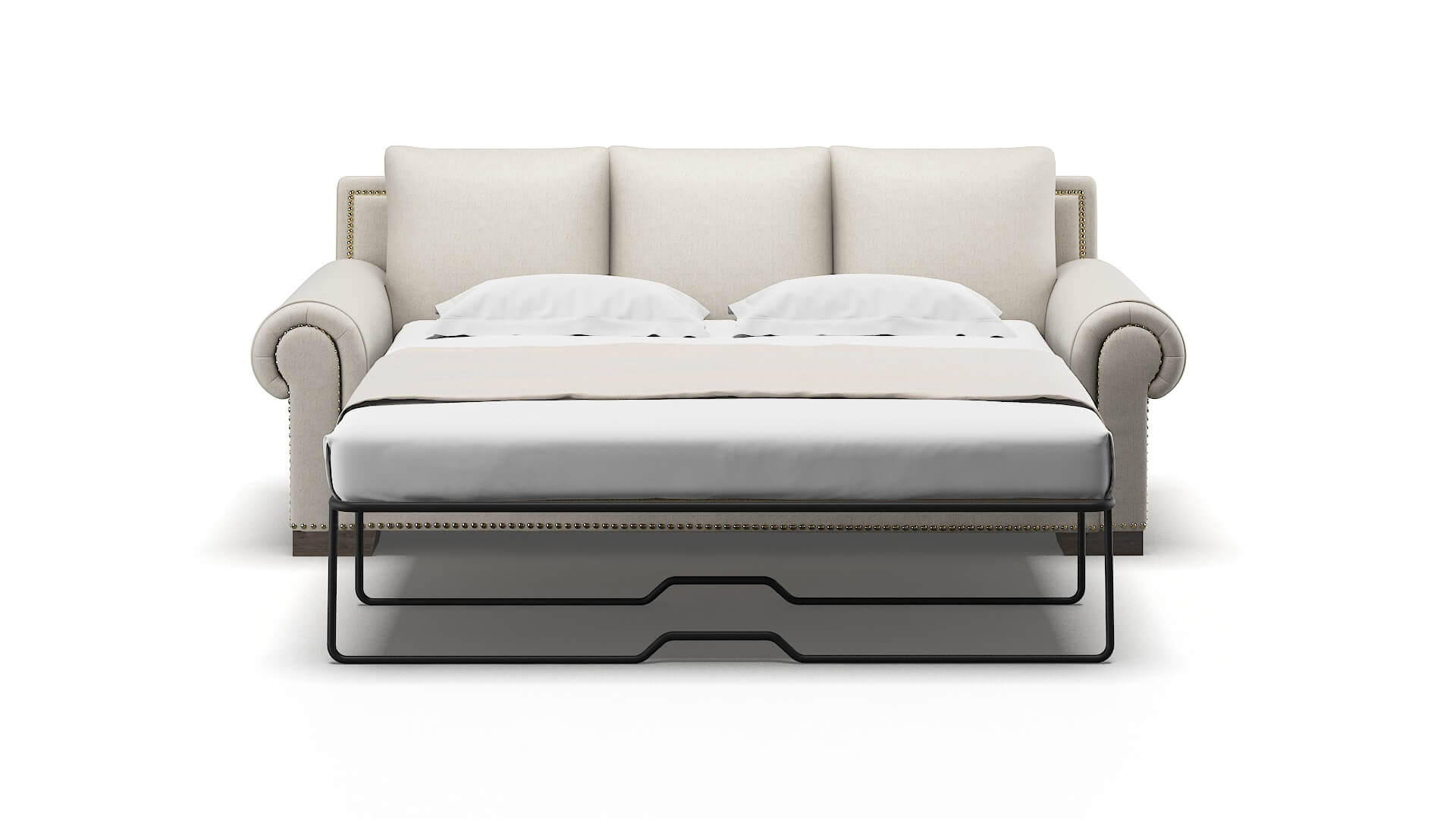 James Insight Dove Sofa Sleeper Espresso legs 1