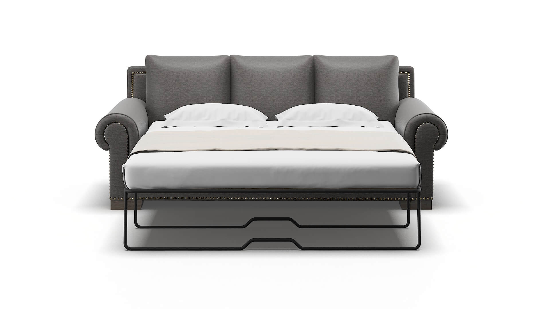 James Insight Eclipse Sofa Sleeper Espresso legs 1