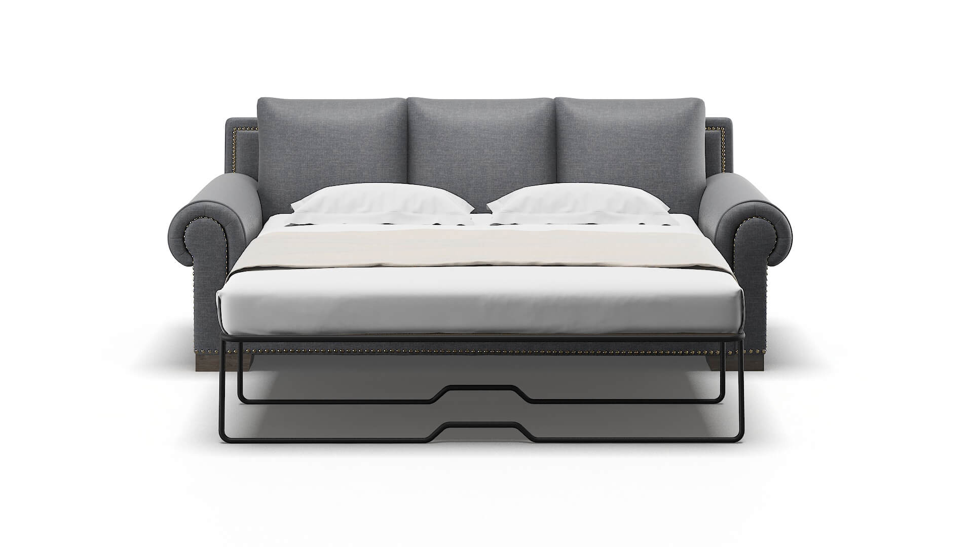 James Keylargo Graphite Sofa Sleeper Espresso legs 1