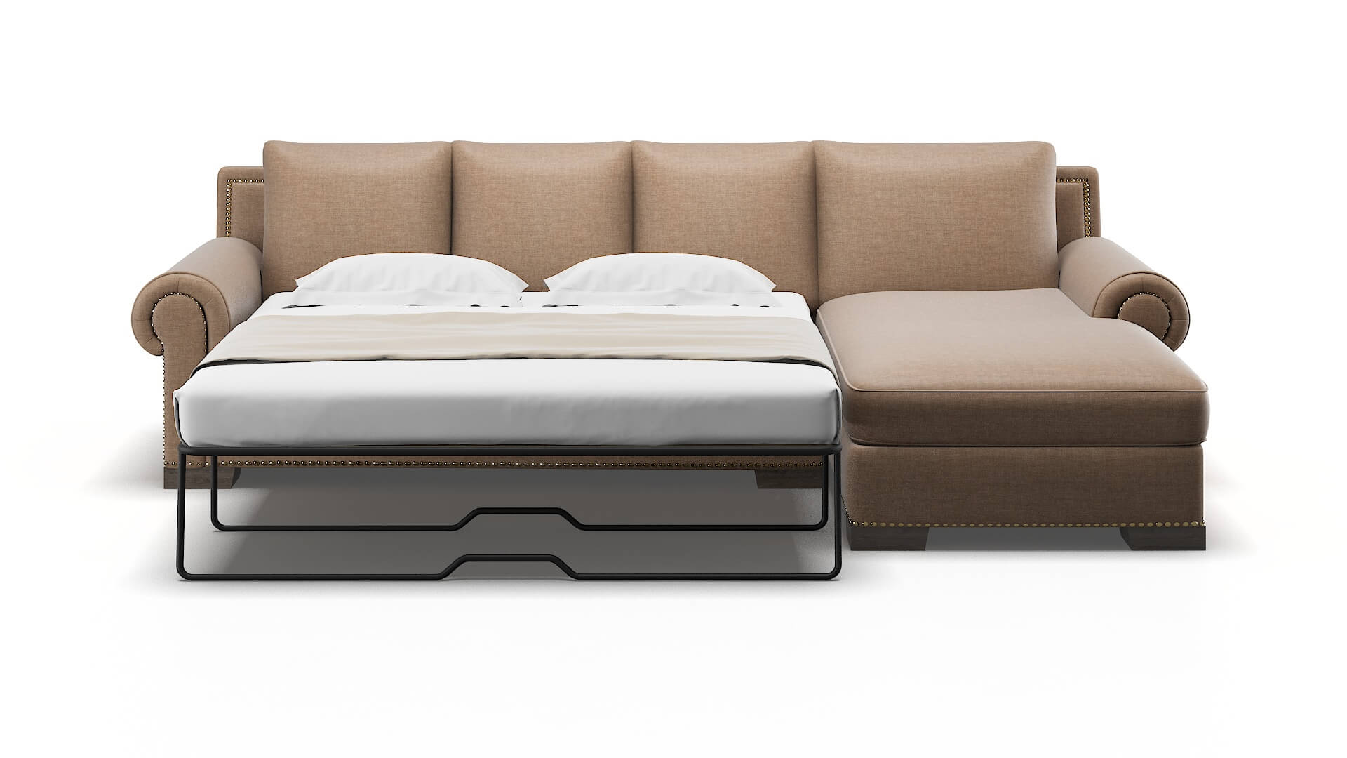 James Keylargo Mink Panel Sleeper Espresso legs 1