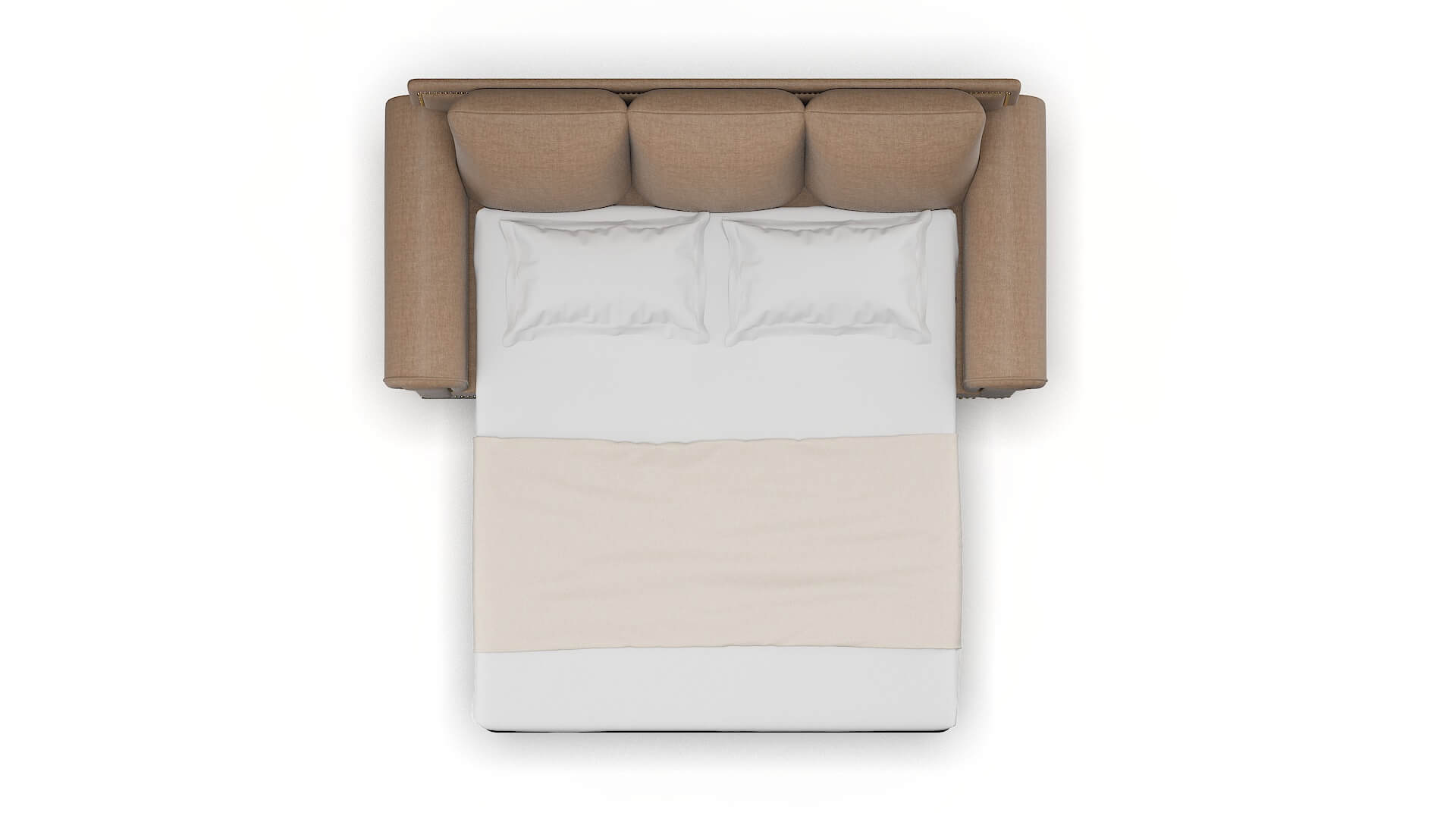 James Keylargo Mink Sofa Sleeper Espresso legs 3