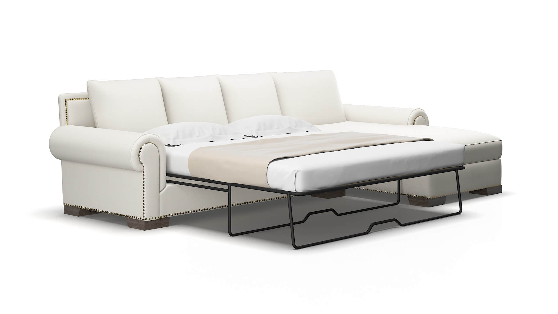 James Keylargo oatmeal Panel sleeper Espresso Legs  2