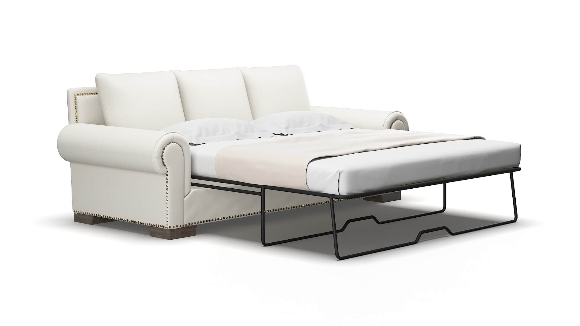 James Keylargo oatmeal Sofa sleeper Espresso Legs  2