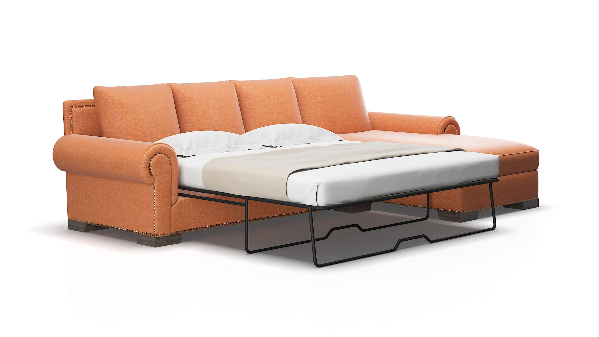 James Keylargo Terracotta Panel Sleeper Espresso legs 2