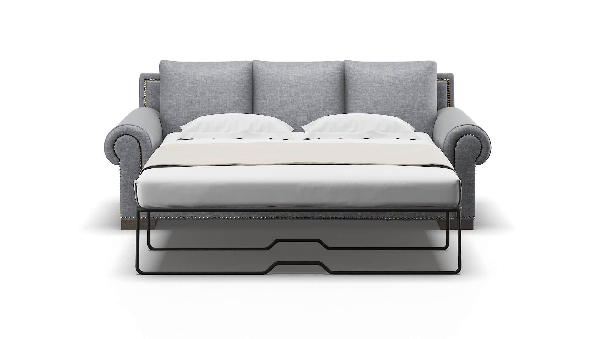James Lana Ash Sofa Sleeper Espresso legs 1
