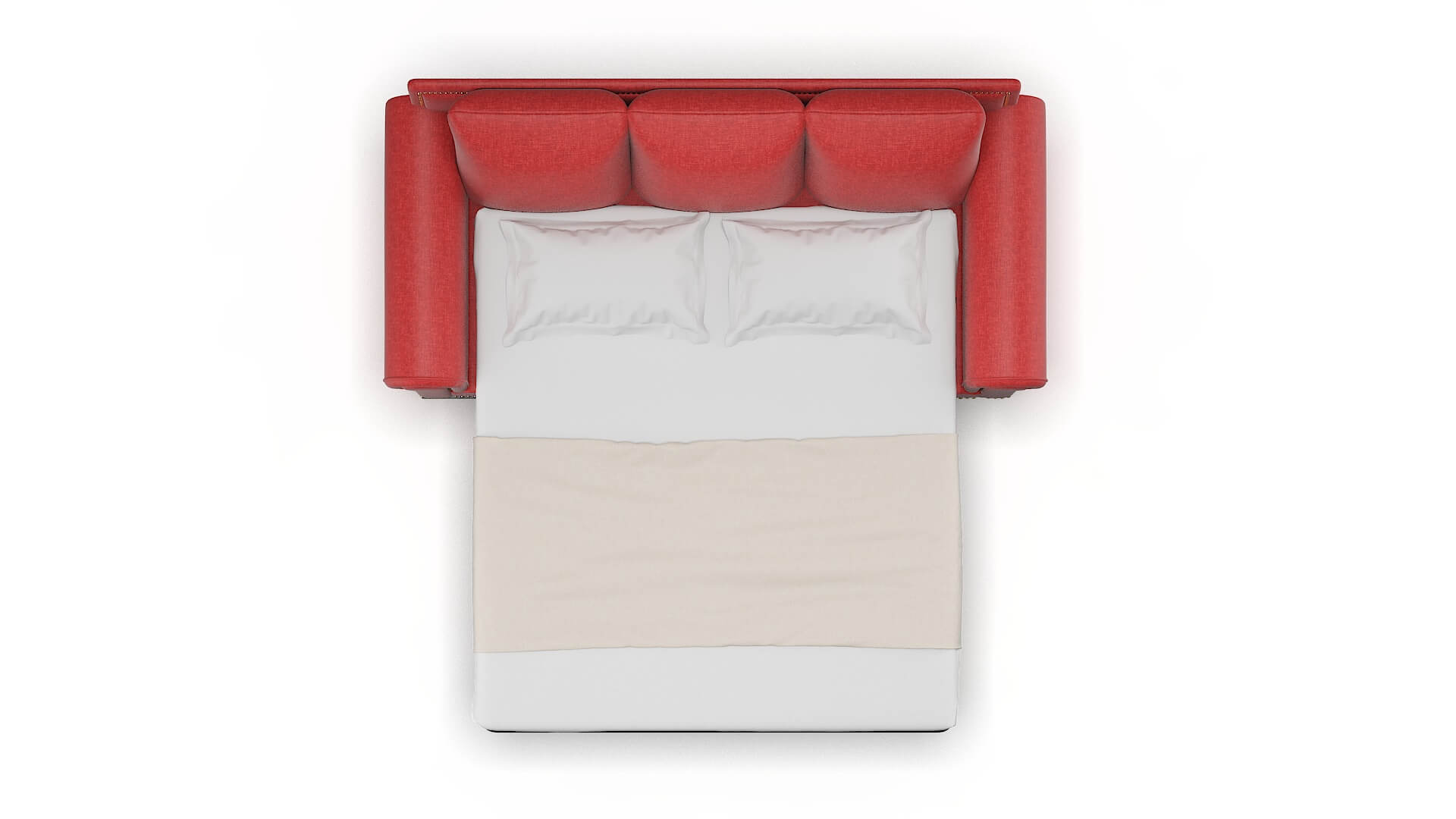 James Leslie Poppy Sofa Sleeper Espresso legs 3