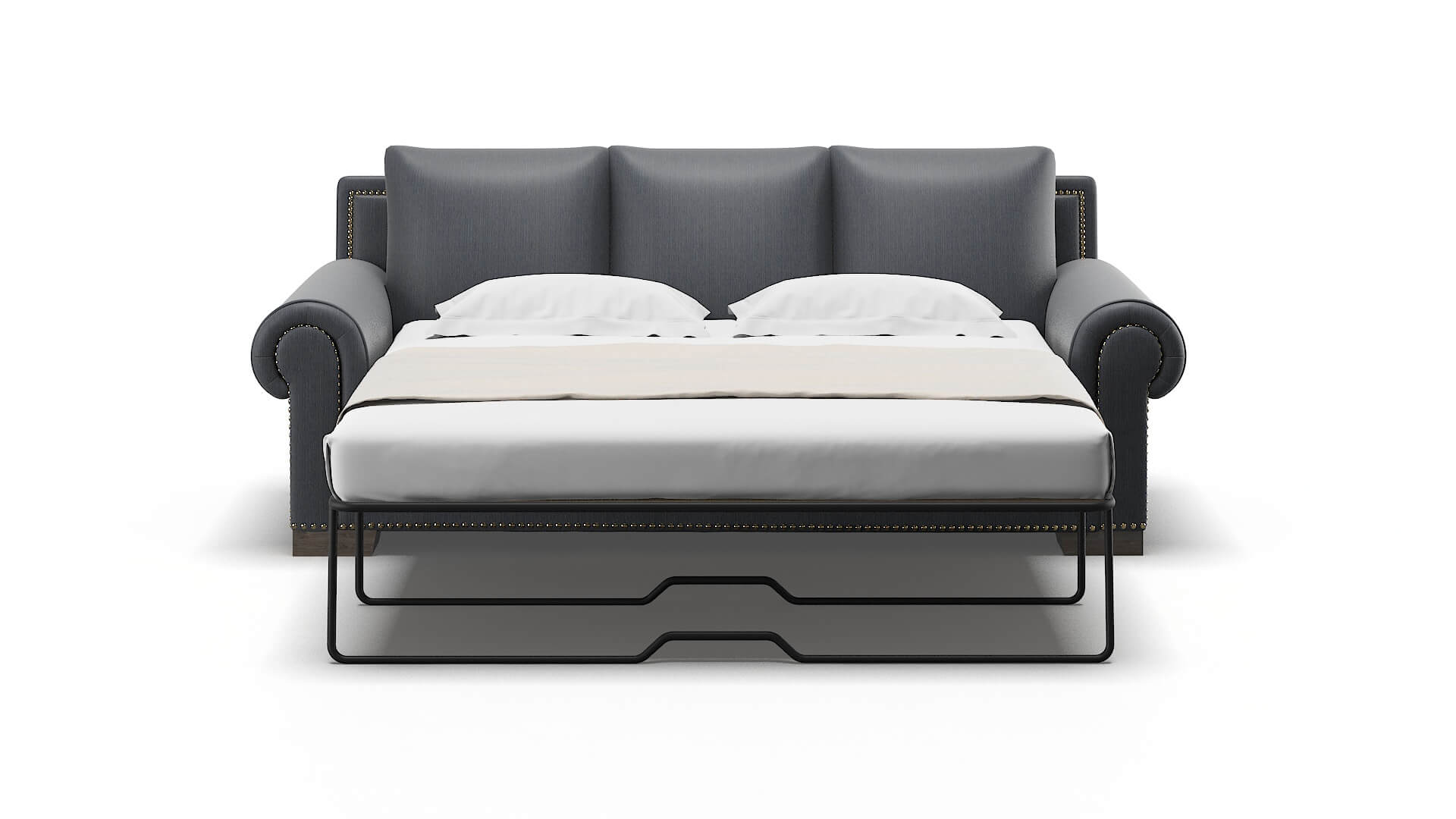 James Malibu Sea Sofa Sleeper Espresso legs 1