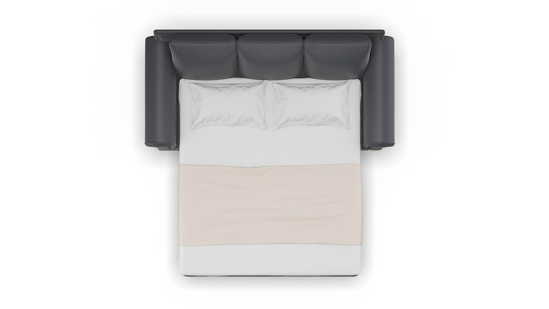 James Malibu Sea Sofa Sleeper Espresso legs 3