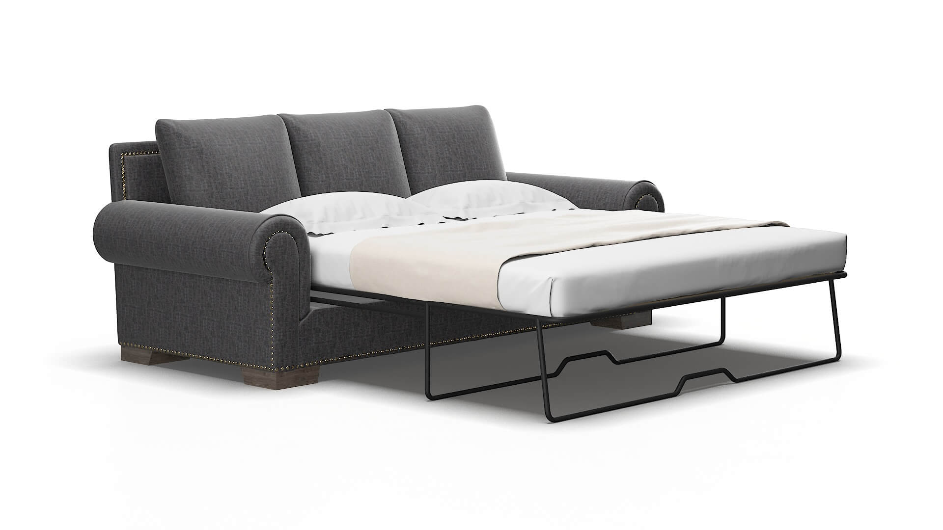 James Marcy Baltic Sofa Sleeper Espresso legs 2