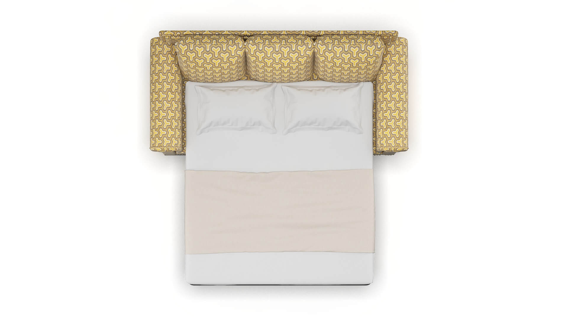 James Merci Dijon Sofa Sleeper Espresso legs 3