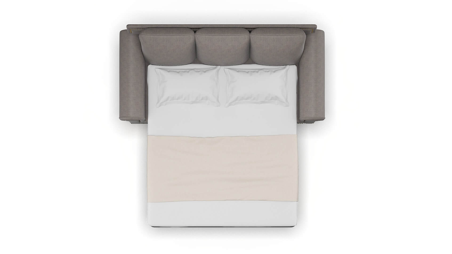 James Noble Otter Sofa Sleeper Espresso legs 3